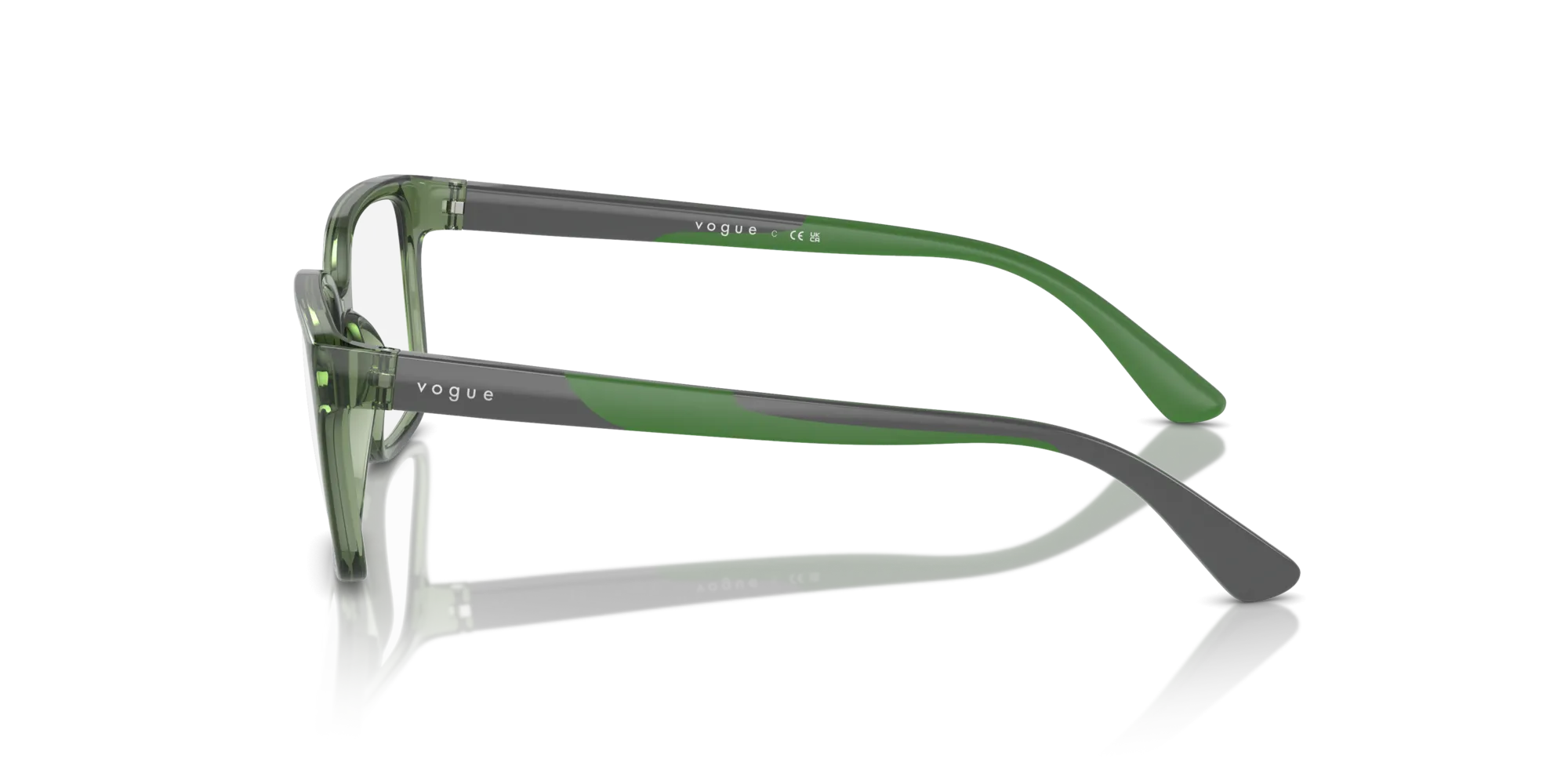 VOGUE EYEWEAR VY2026 3067 Montature da vista bambino Nylon Verde Squadrata Normale - immagine 4