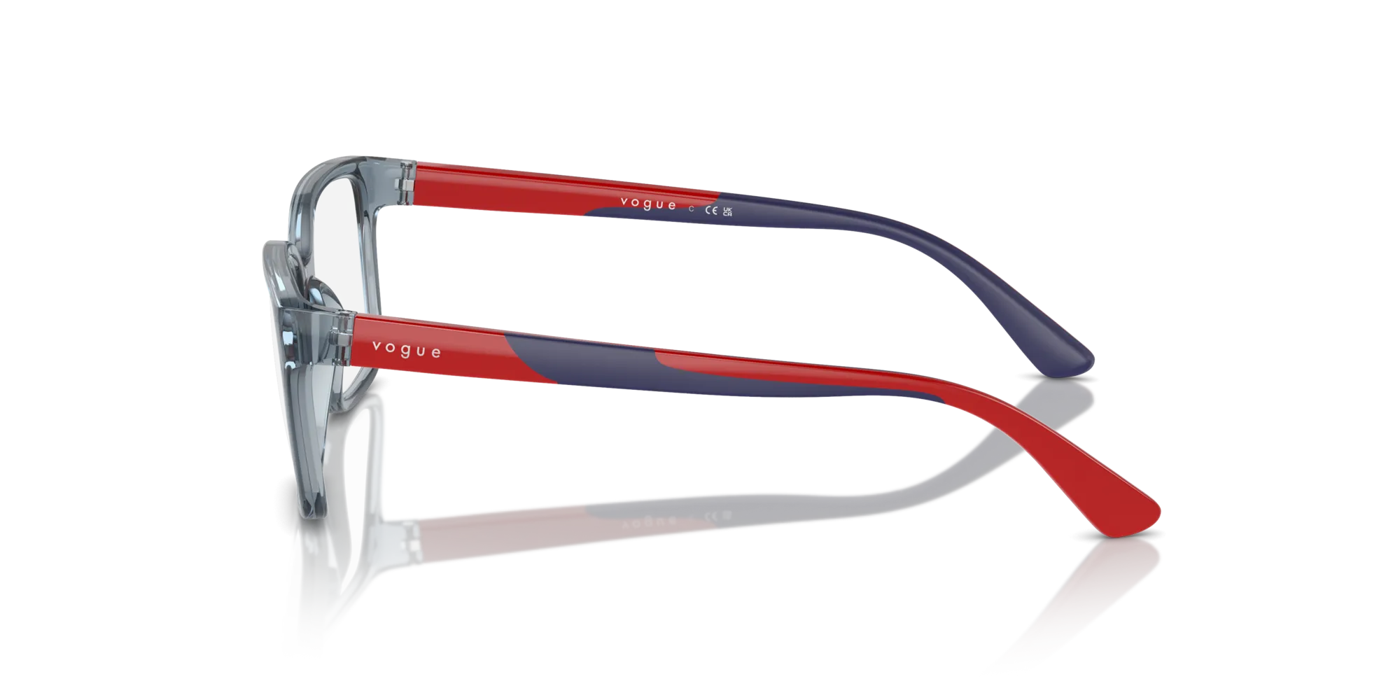 VOGUE EYEWEAR VY2026 2966 Montature da vista Nylon Blu Squadrata Normale - immagine 4