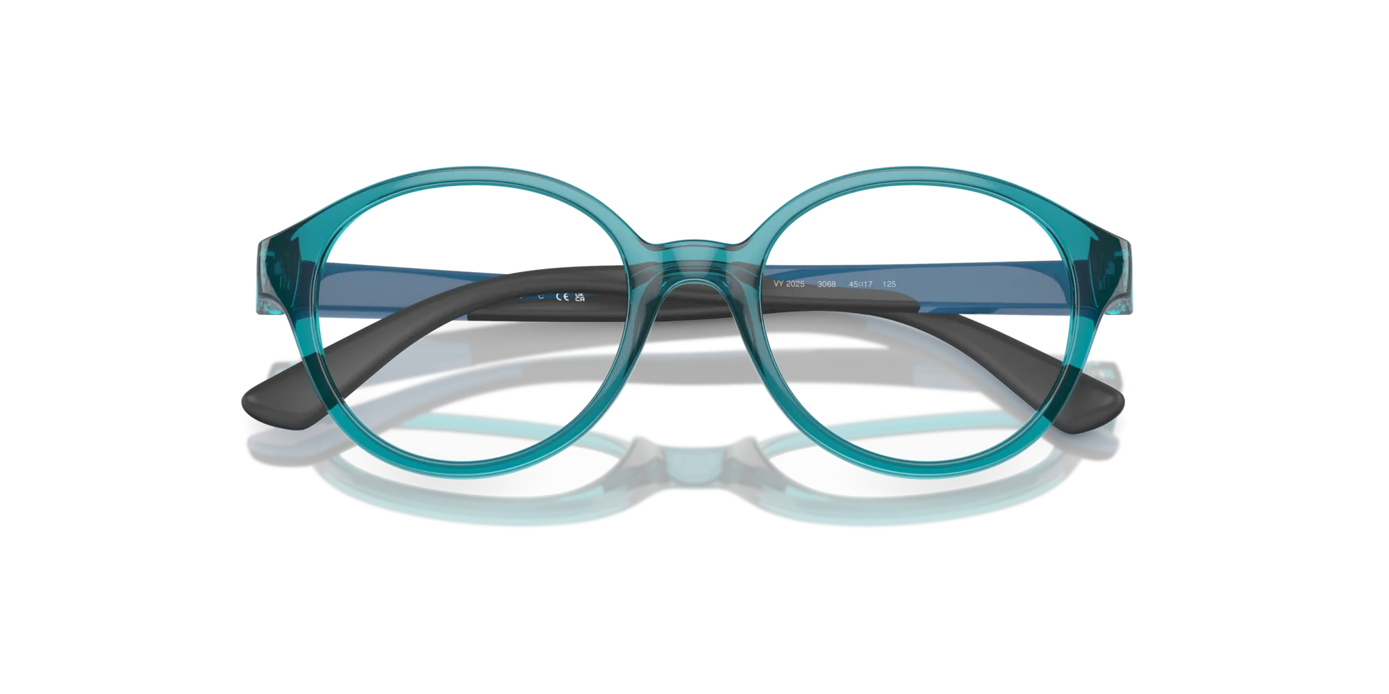 VOGUE EYEWEAR VY2025 3068 Montature da vista Nylon Blu Rotonda Normale - immagine 2