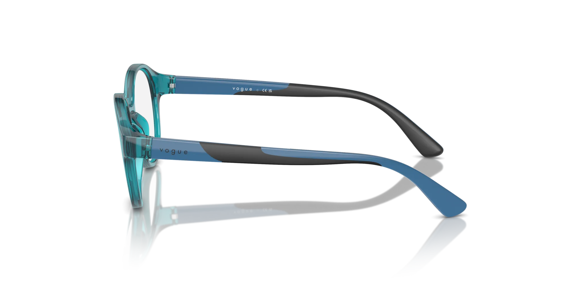 VOGUE EYEWEAR VY2025 3068 Montature da vista Nylon Blu Rotonda Normale - immagine 4