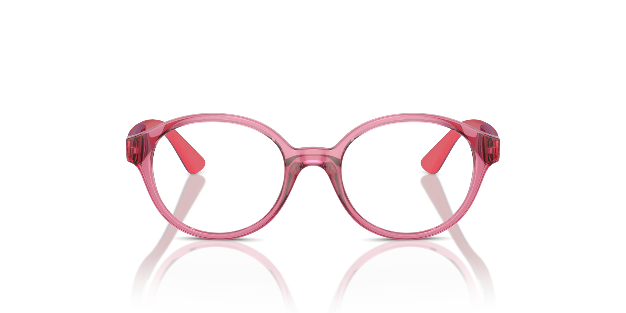VOGUE EYEWEAR VY2025 3065 Montature da vista Nylon Viola Trasparente Rotonda Normale - immagine 3