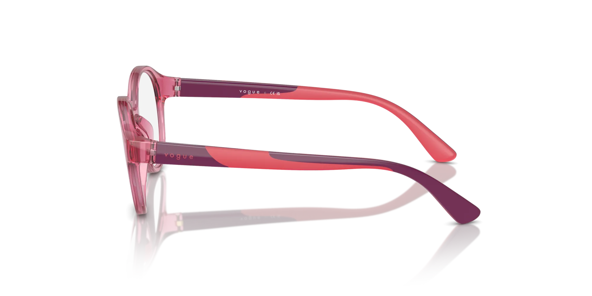 VOGUE EYEWEAR VY2025 3065 Montature da vista Nylon Viola Rotonda Normale - immagine 4
