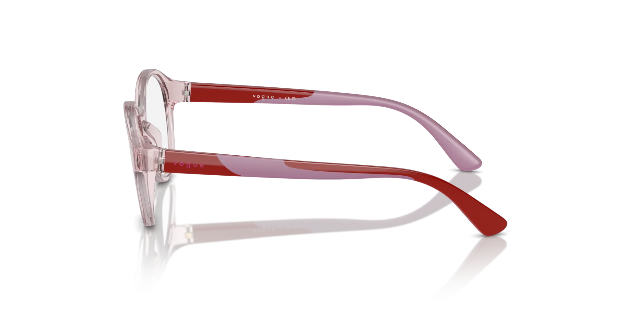VOGUE EYEWEAR VY2025 2942 Montature da vista Nylon Rosa Rotonda Normale - immagine 4