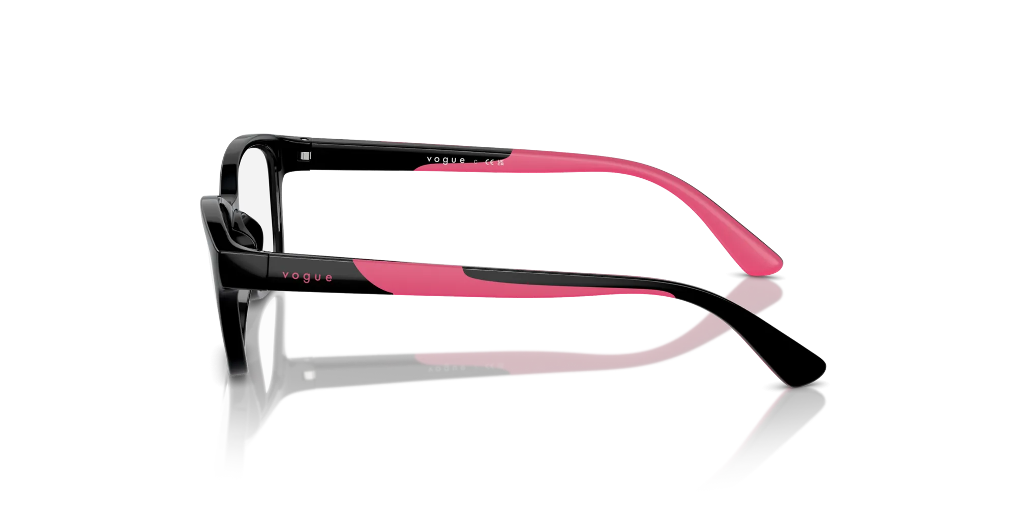 VOGUE EYEWEAR VY2024 W44 Montature da vista Nylon Nero Cat Eye Normale - immagine 4