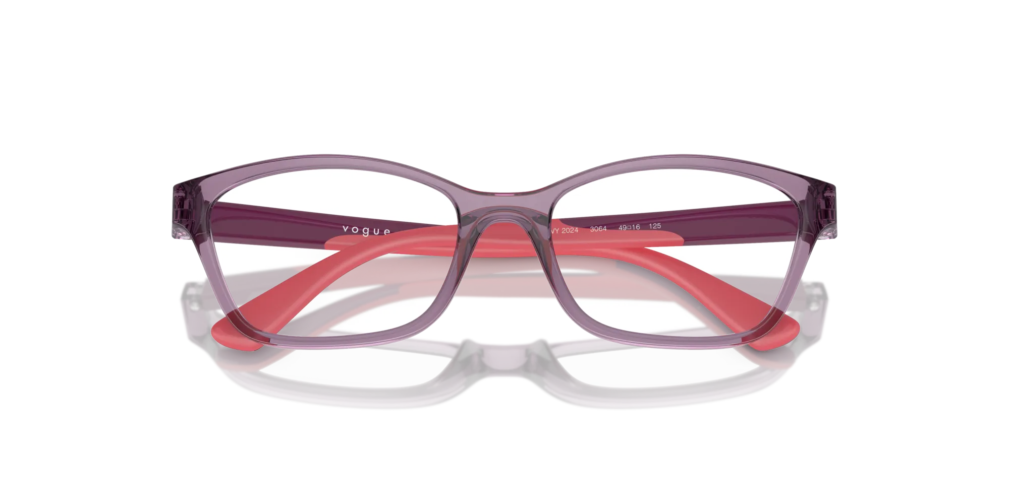 VOGUE EYEWEAR VY2024 3064 Montature da vista Nylon Viola Cat Eye Normale - immagine 2