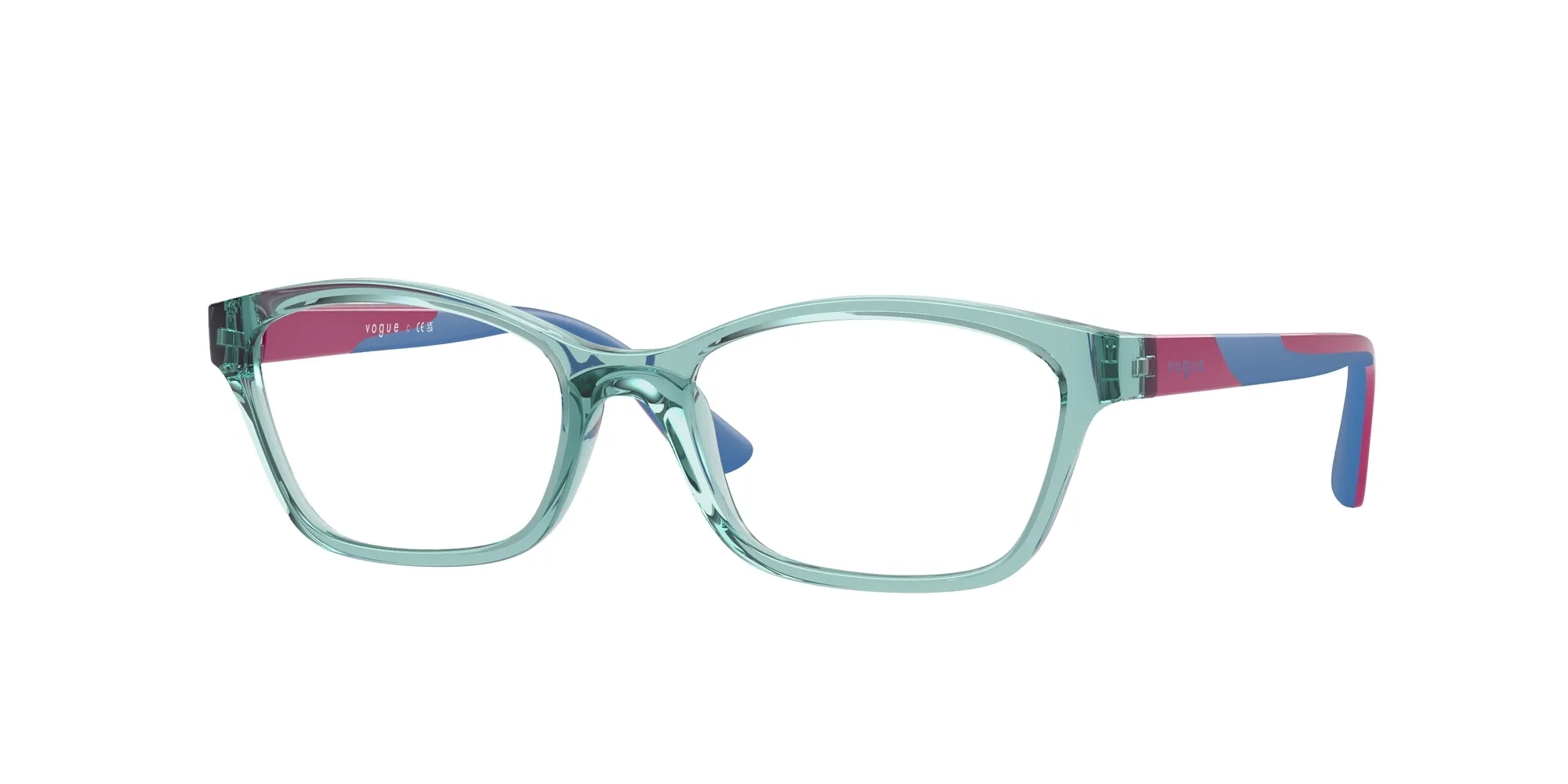 VOGUE EYEWEAR VY2024 3032 Montature da vista Nylon Verde Trasparente Cat Eye Normale - immagine 1
