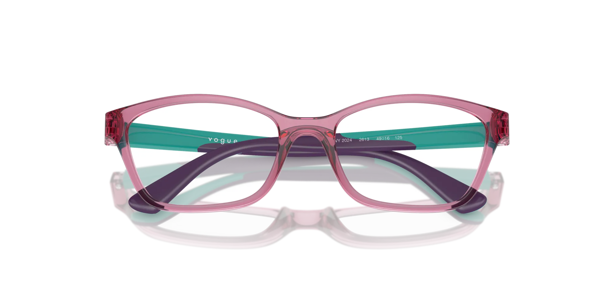 VOGUE EYEWEAR VY2024 2613 Montature da vista Nylon Rosa Cat Eye Normale - immagine 2