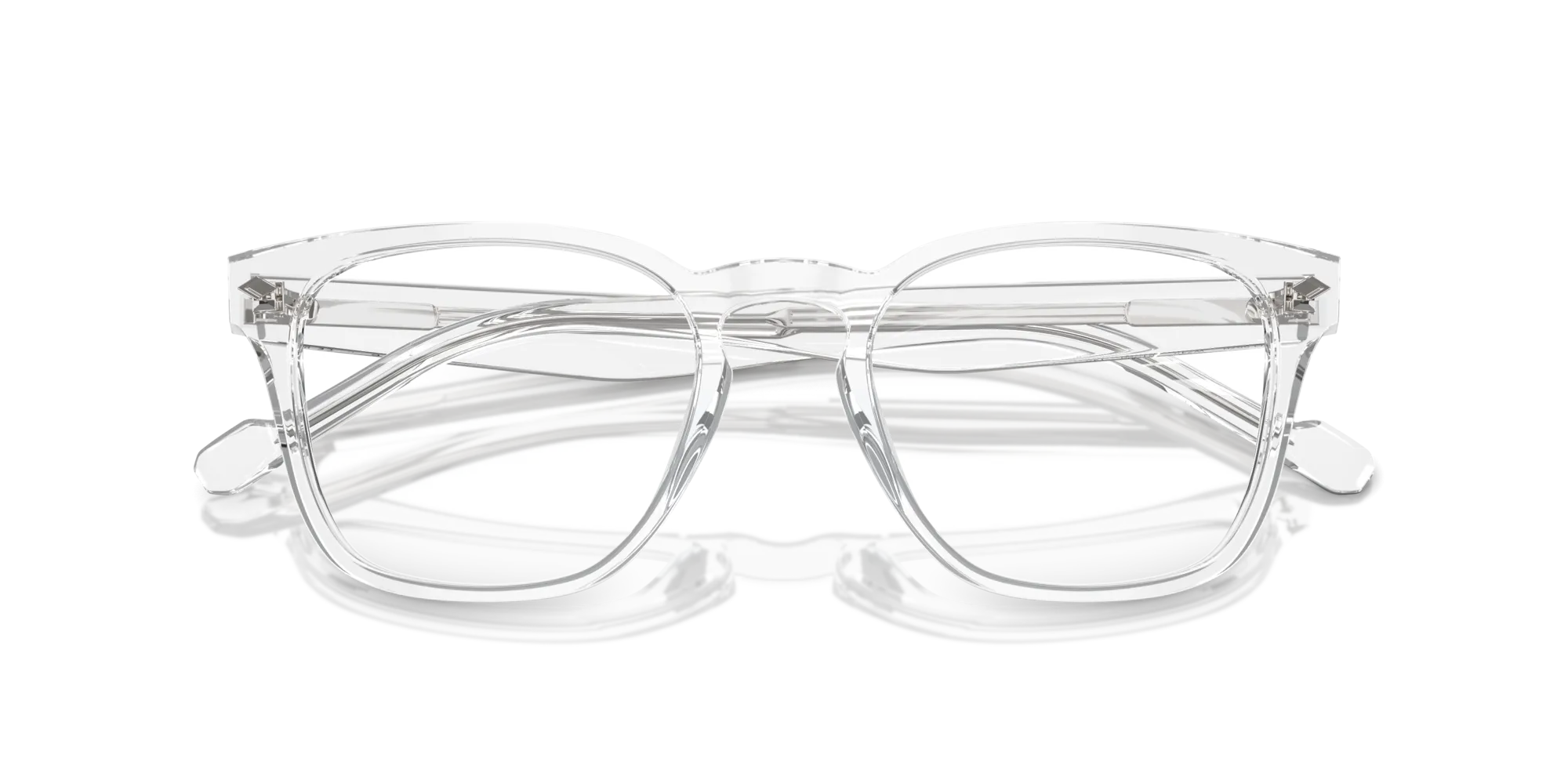 VOGUE EYEWEAR VO5570 W745 Montature da vista Acetato Trasparente Trasparente Squadrata Normale - immagine 2