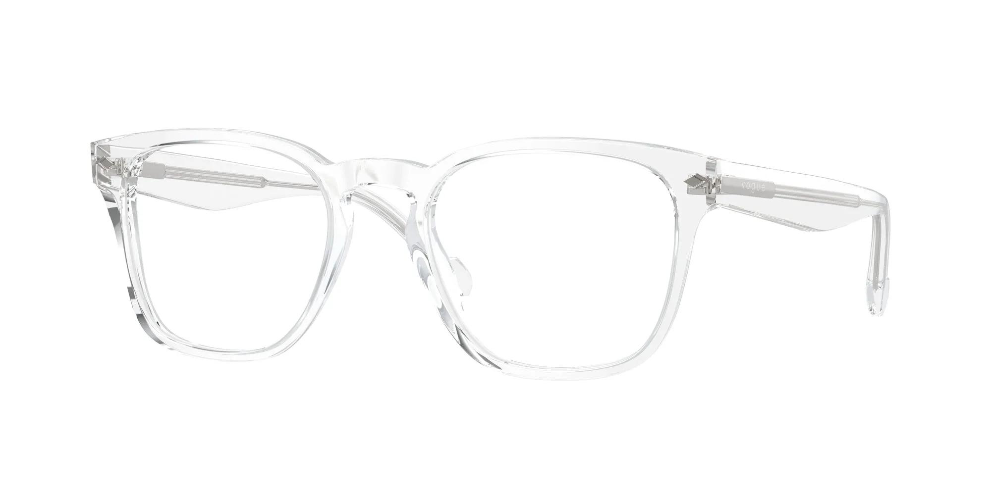 VOGUE EYEWEAR VO5570 W745 Montature da vista Acetato Trasparente Squadrata Normale - immagine 1