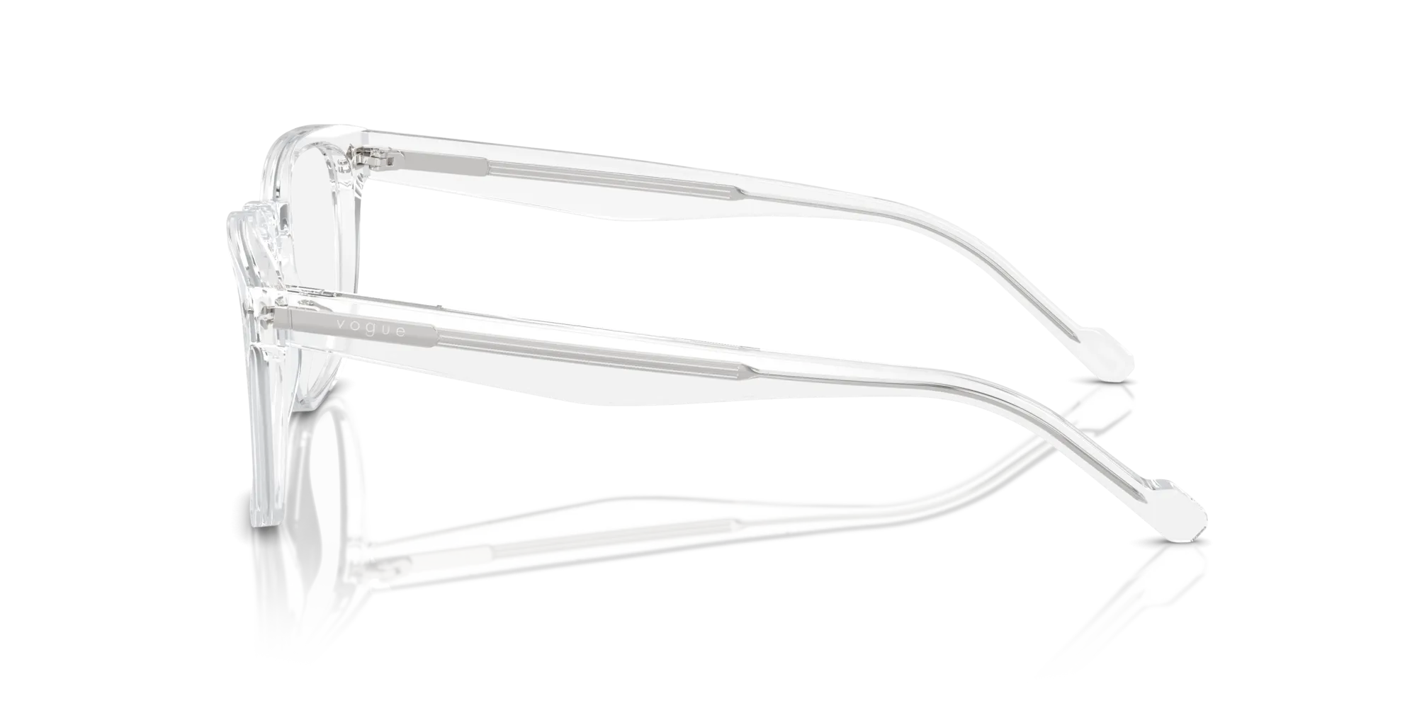 VOGUE EYEWEAR VO5570 W745 Montature da vista Acetato Trasparente Squadrata Normale - immagine 4
