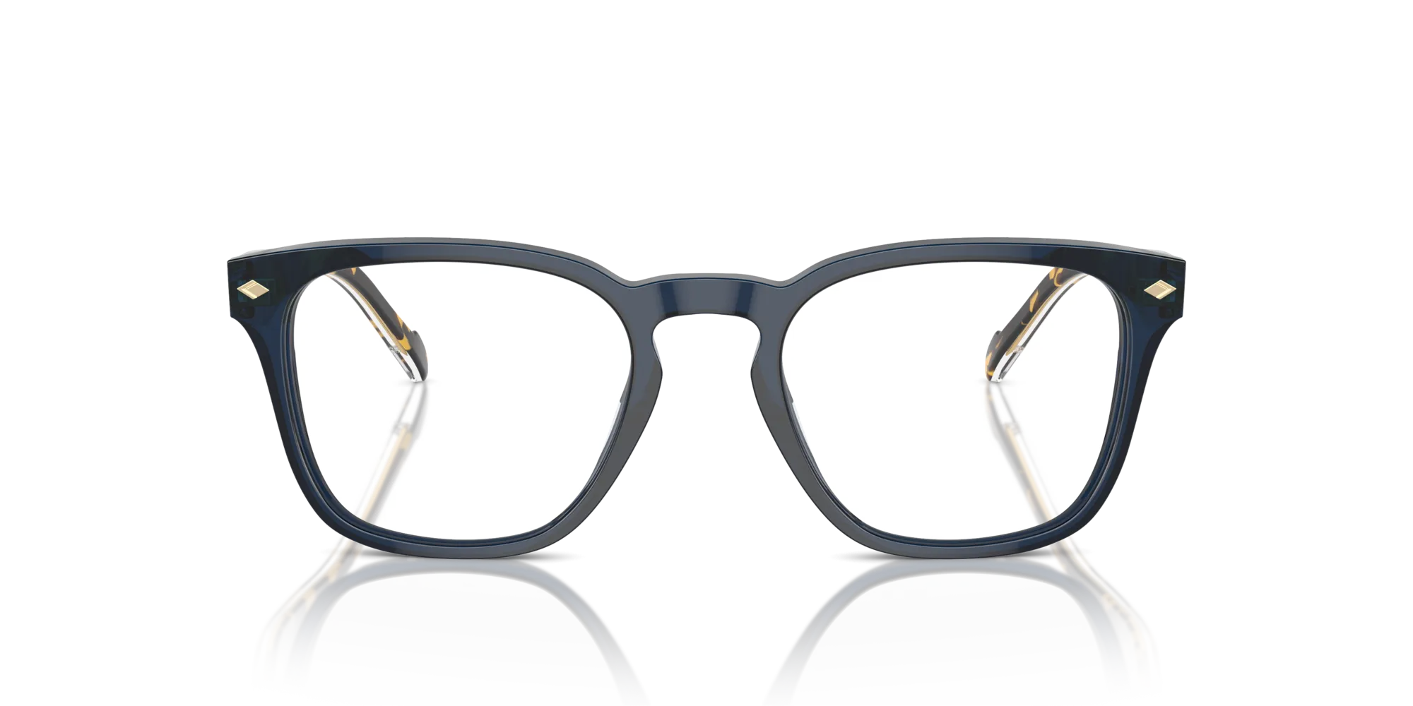 VOGUE EYEWEAR VO5570 3143 Montature da vista Acetato Blu Squadrata Normale - immagine 3