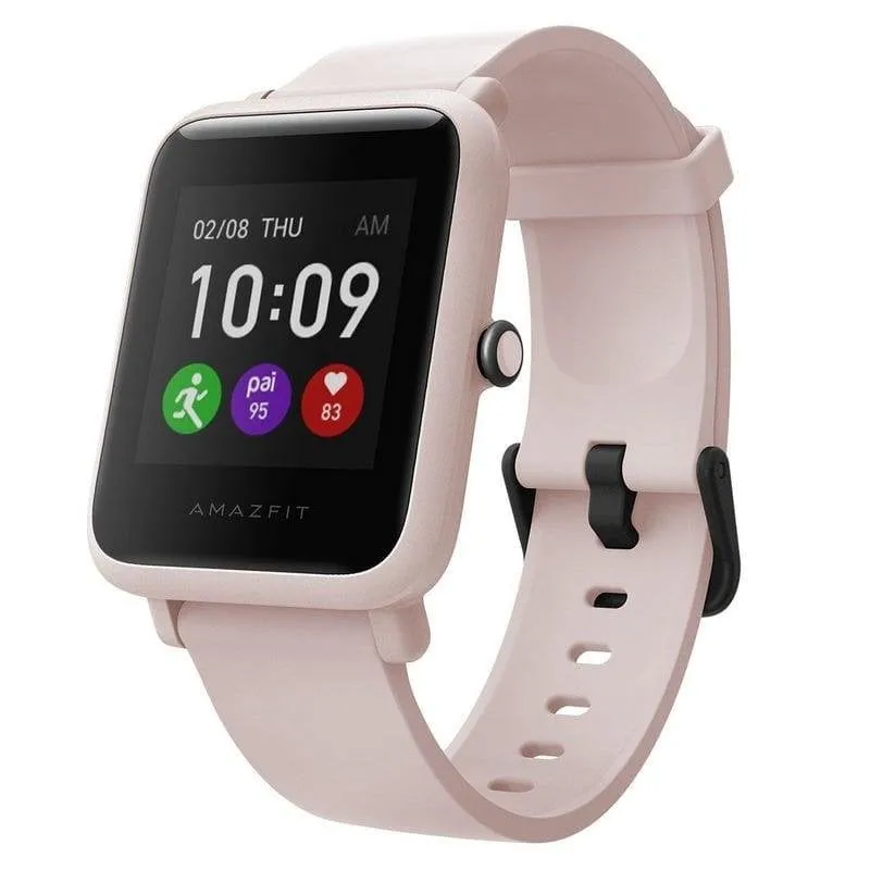 Amazfit Bip S Lite Bluetooth 42mm TFT Rosa Sakura Pink Taglia Unica Resistenza Acqua 5ATM - immagine 1