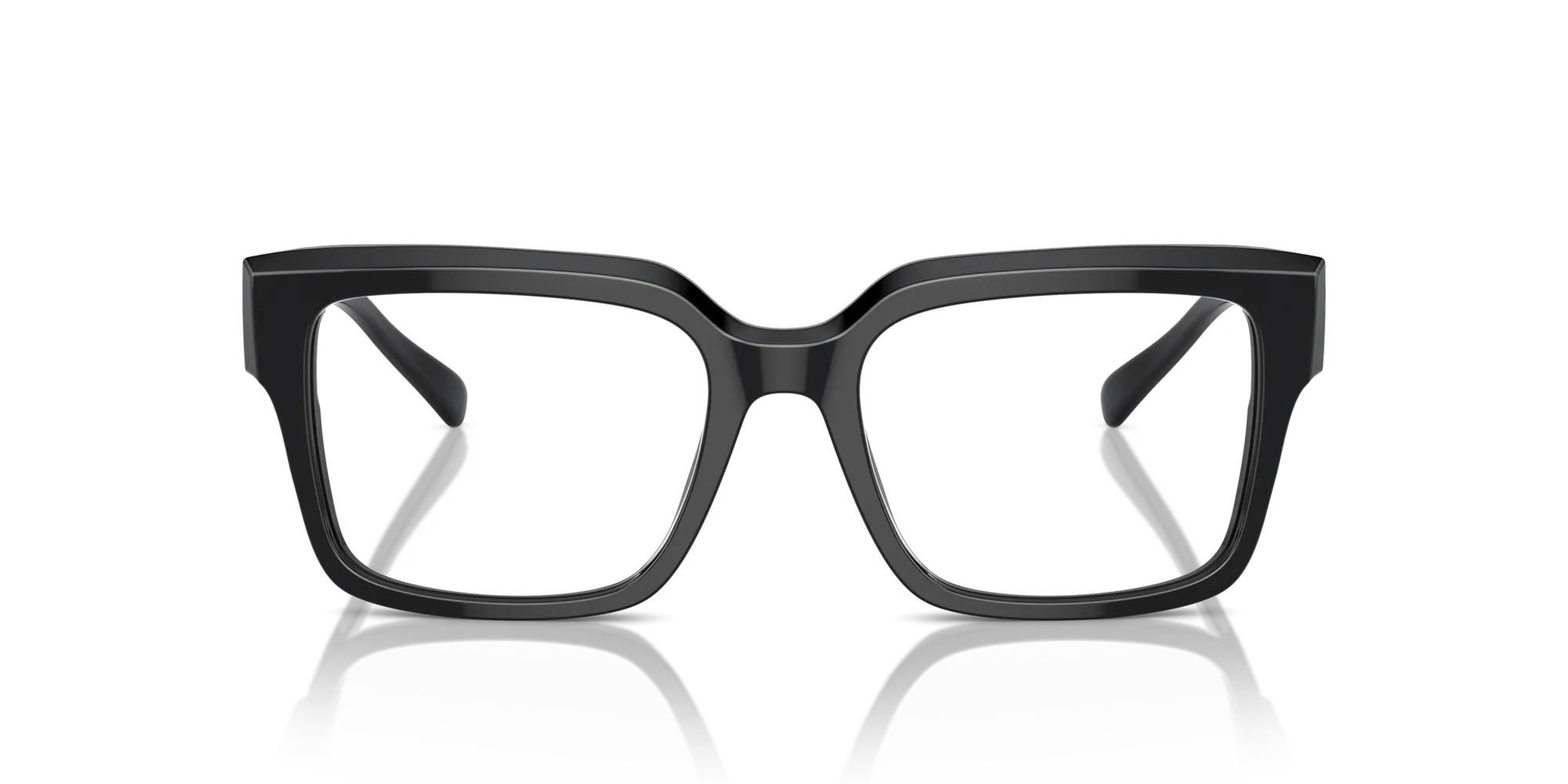 VOGUE EYEWEAR VO5559 W44 Montature da vista Acetato Nero Trasparente Pillow Normale - immagine 3