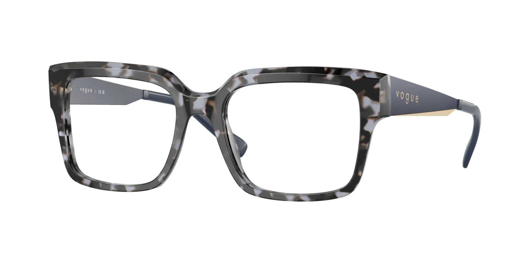 VOGUE EYEWEAR VO5559 3147 Montature da vista Acetato Blu Pillow Normale - immagine 1