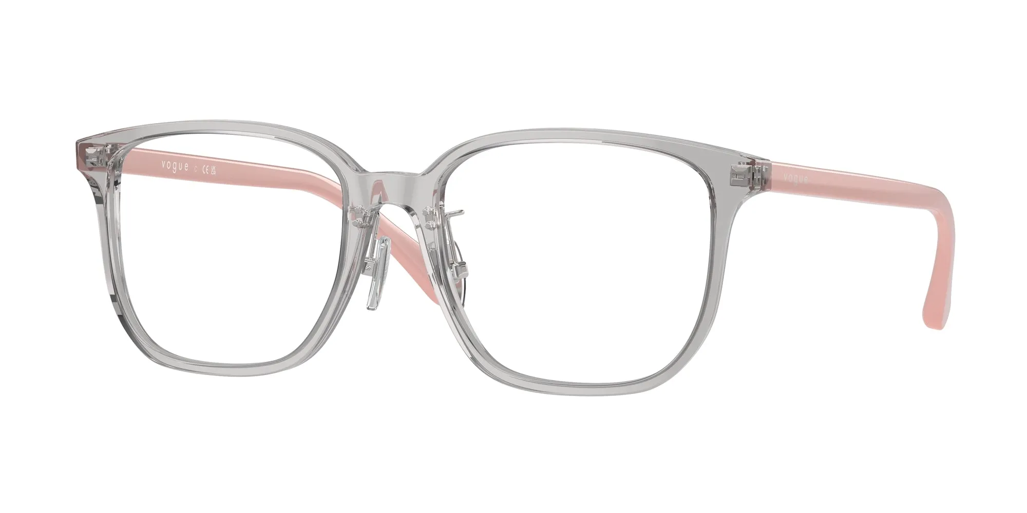 VOGUE EYEWEAR VO5550D 2820 Montature da vista Acetato Grigio Pillow Normale - immagine 1