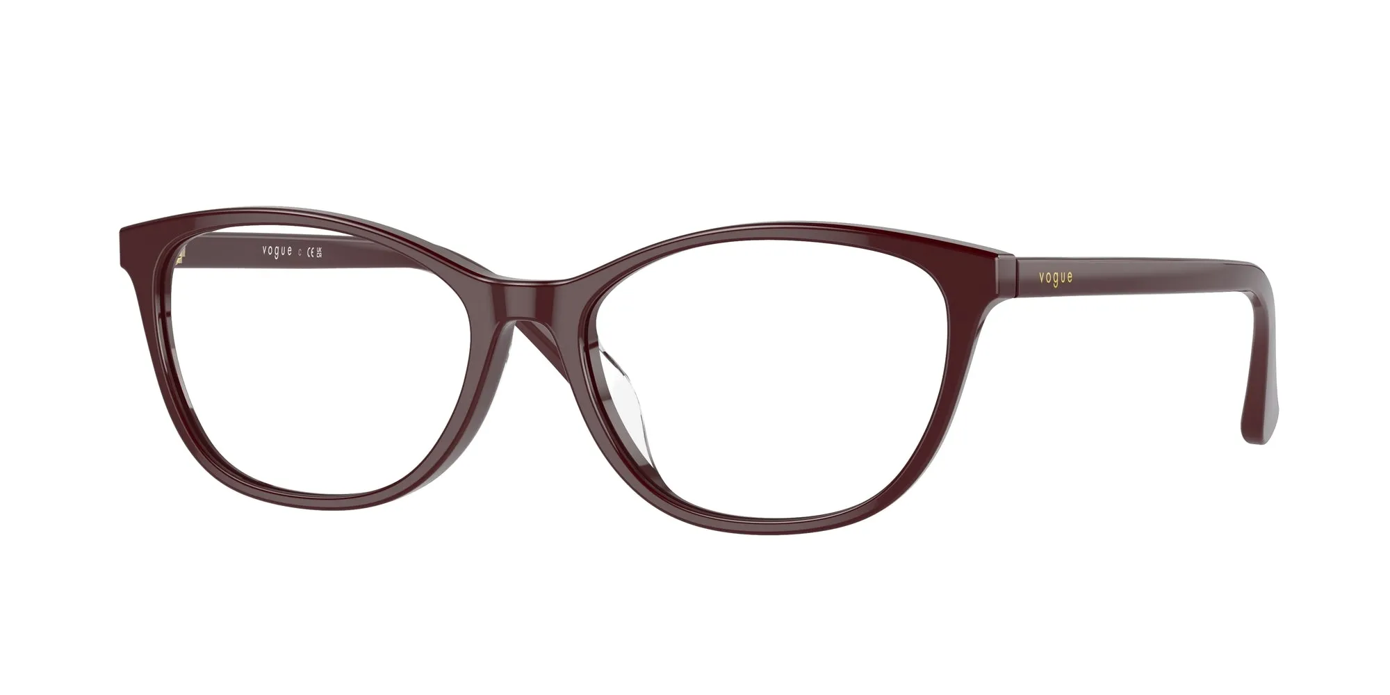 VOGUE EYEWEAR VO5502D 3158 Montature da vista Acetato Rosso Cat Eye Normale - immagine 1