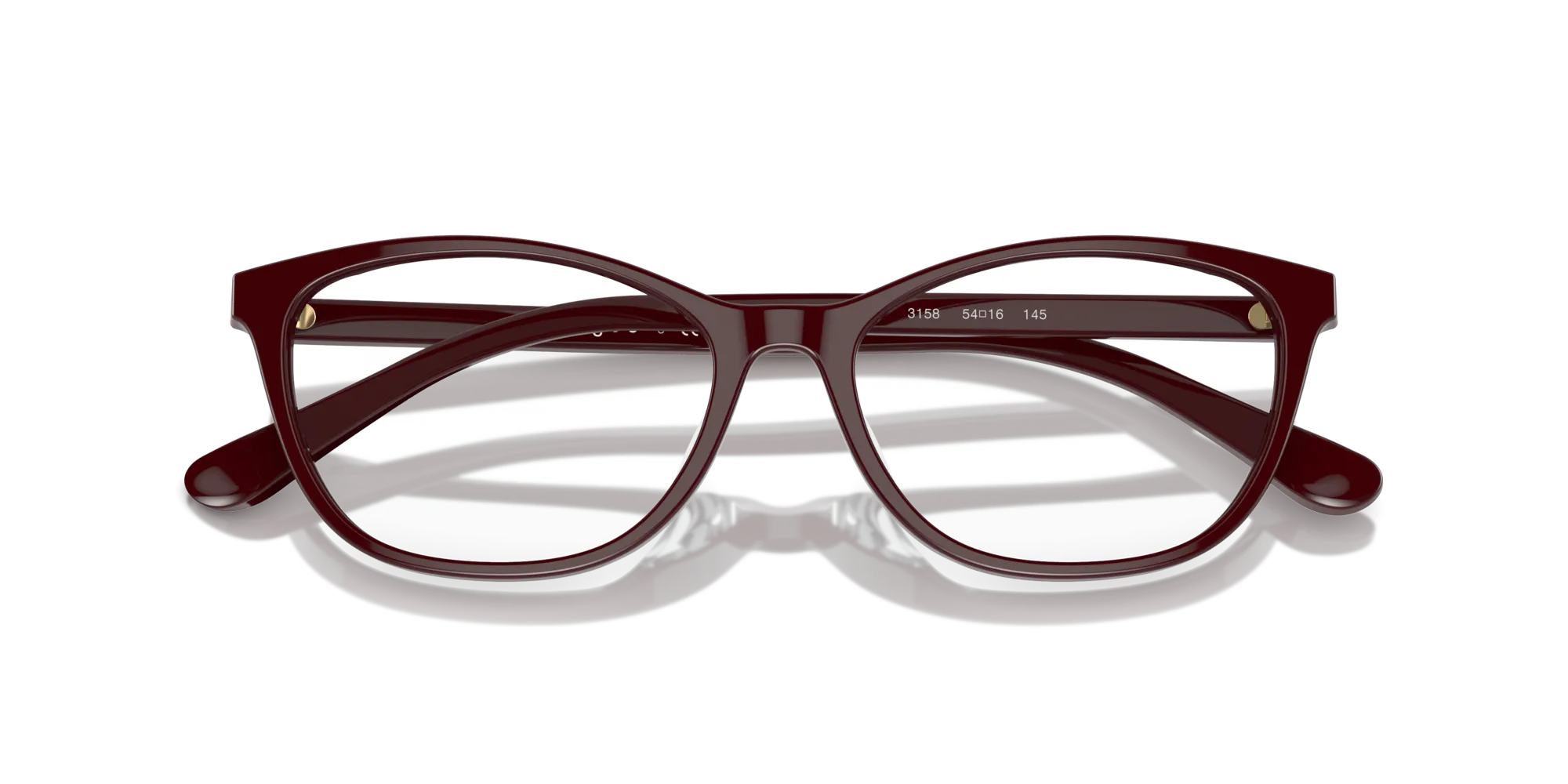 VOGUE EYEWEAR VO5502D 3158 Montature da vista Acetato Rosso Cat Eye Normale - immagine 2