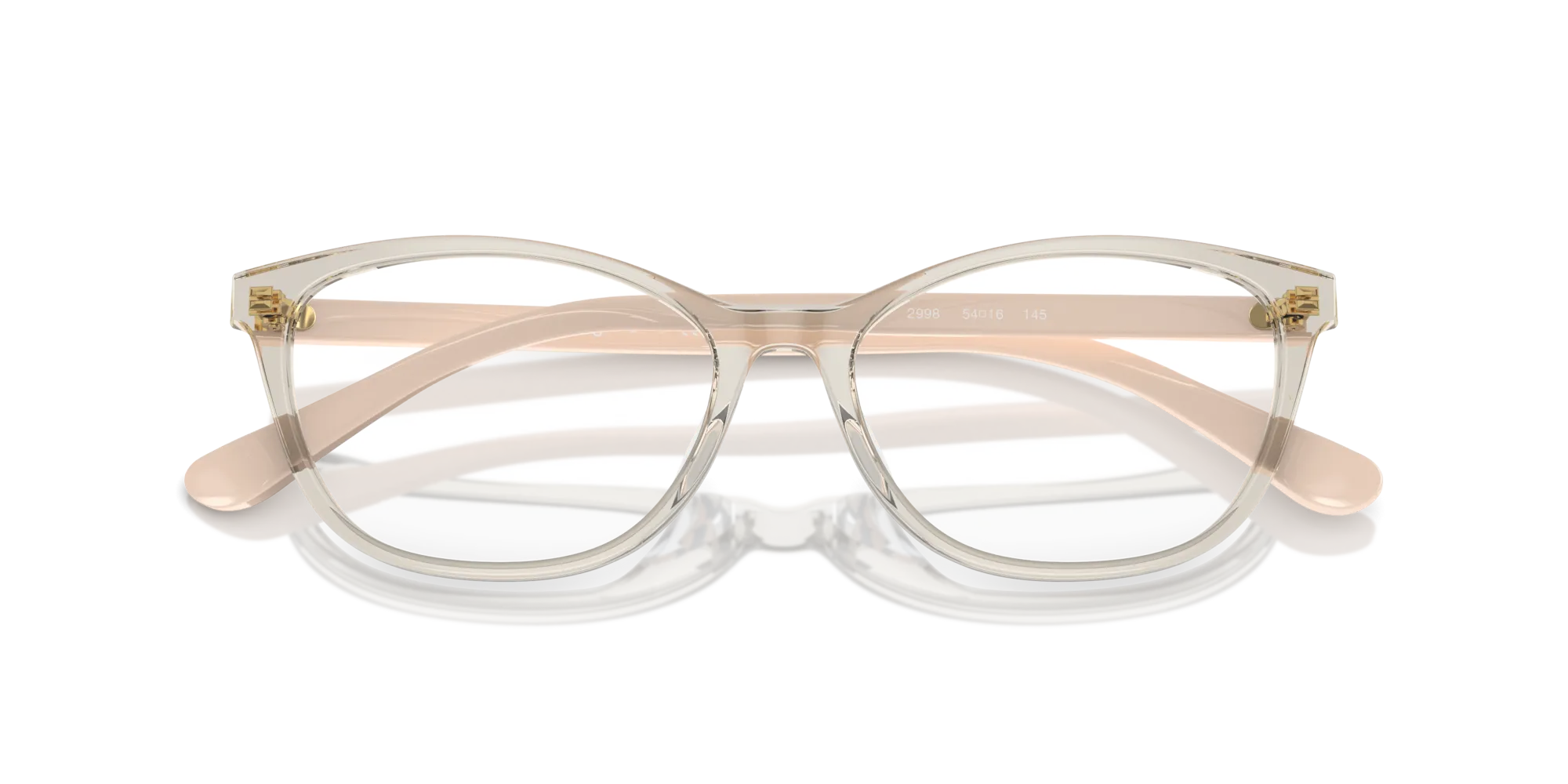 VOGUE EYEWEAR VO5502D 2998 Montature da vista Acetato Trasparente Cat Eye Normale - immagine 2