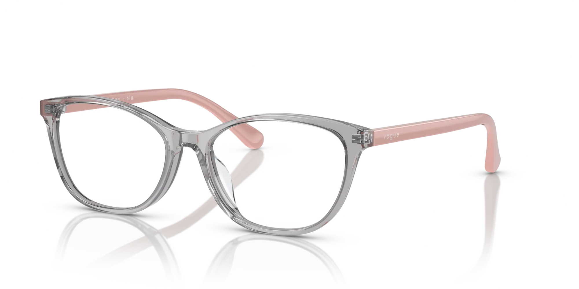 VOGUE EYEWEAR VO5502D 2820 Montature da vista Acetato Grigio Cat Eye Normale - immagine 4