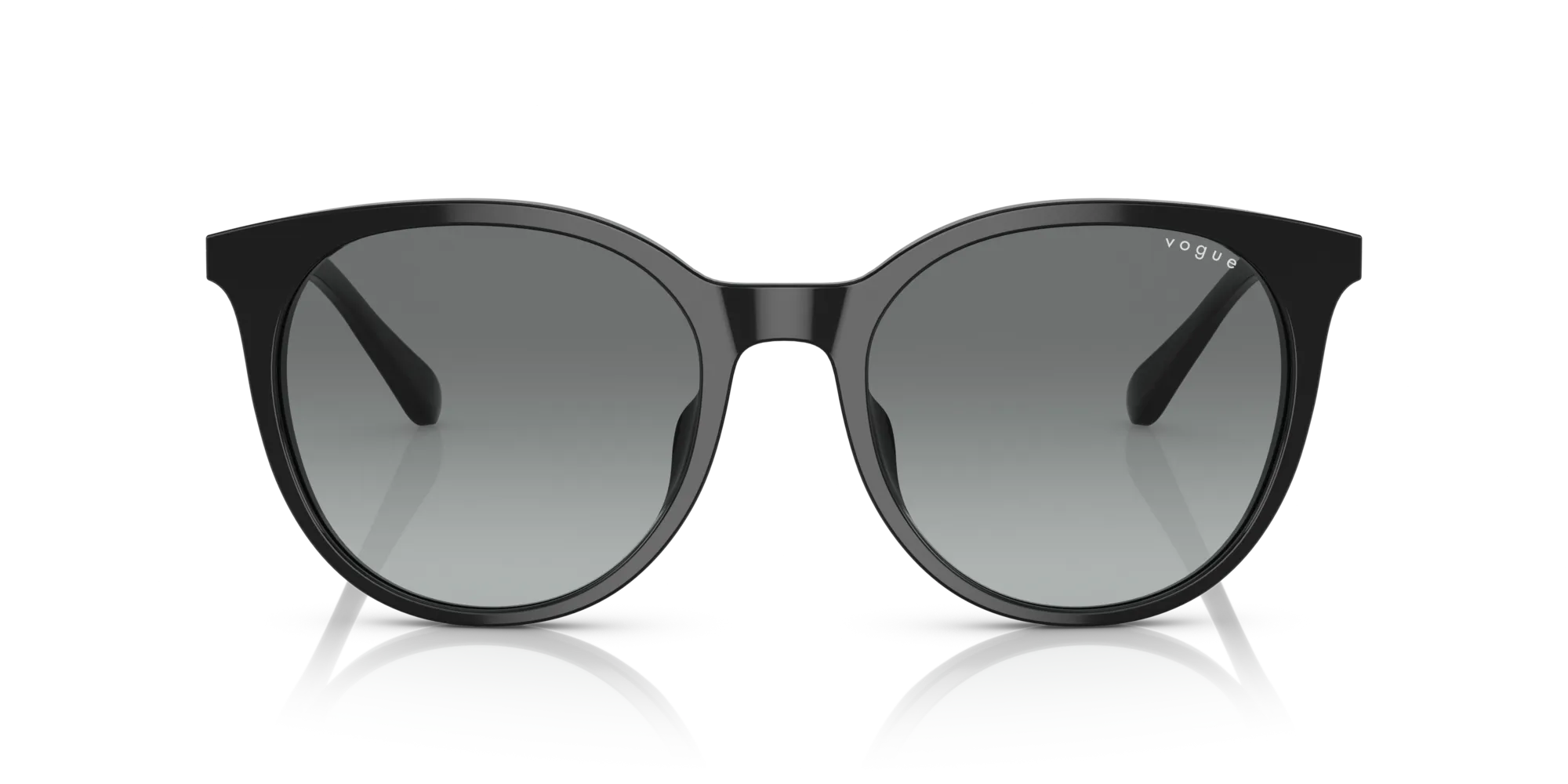 VOGUE EYEWEAR VO5468SD W44/11 Occhiali da sole Acetato Nero Grigio Rotonda Normale Sfumato - immagine 3