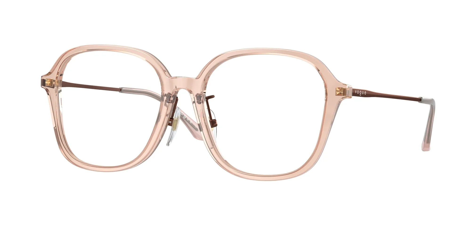 VOGUE EYEWEAR VO5467D 2954 Montature da vista Acetato Rosa Squadrata Normale - immagine 1