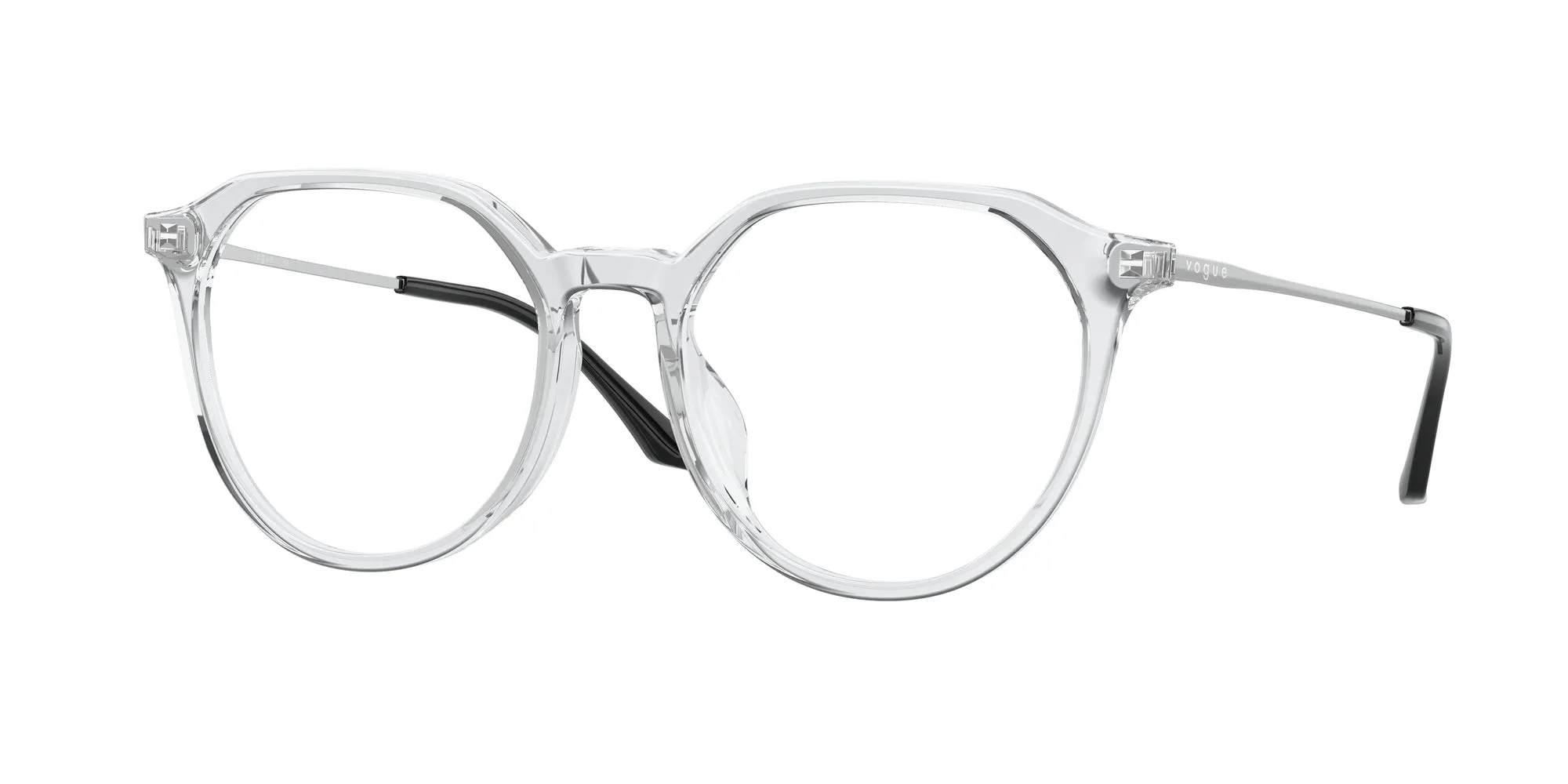 VOGUE EYEWEAR VO5430D W745 Montature da vista Acetato Trasparente Geometrica Normale - immagine 1