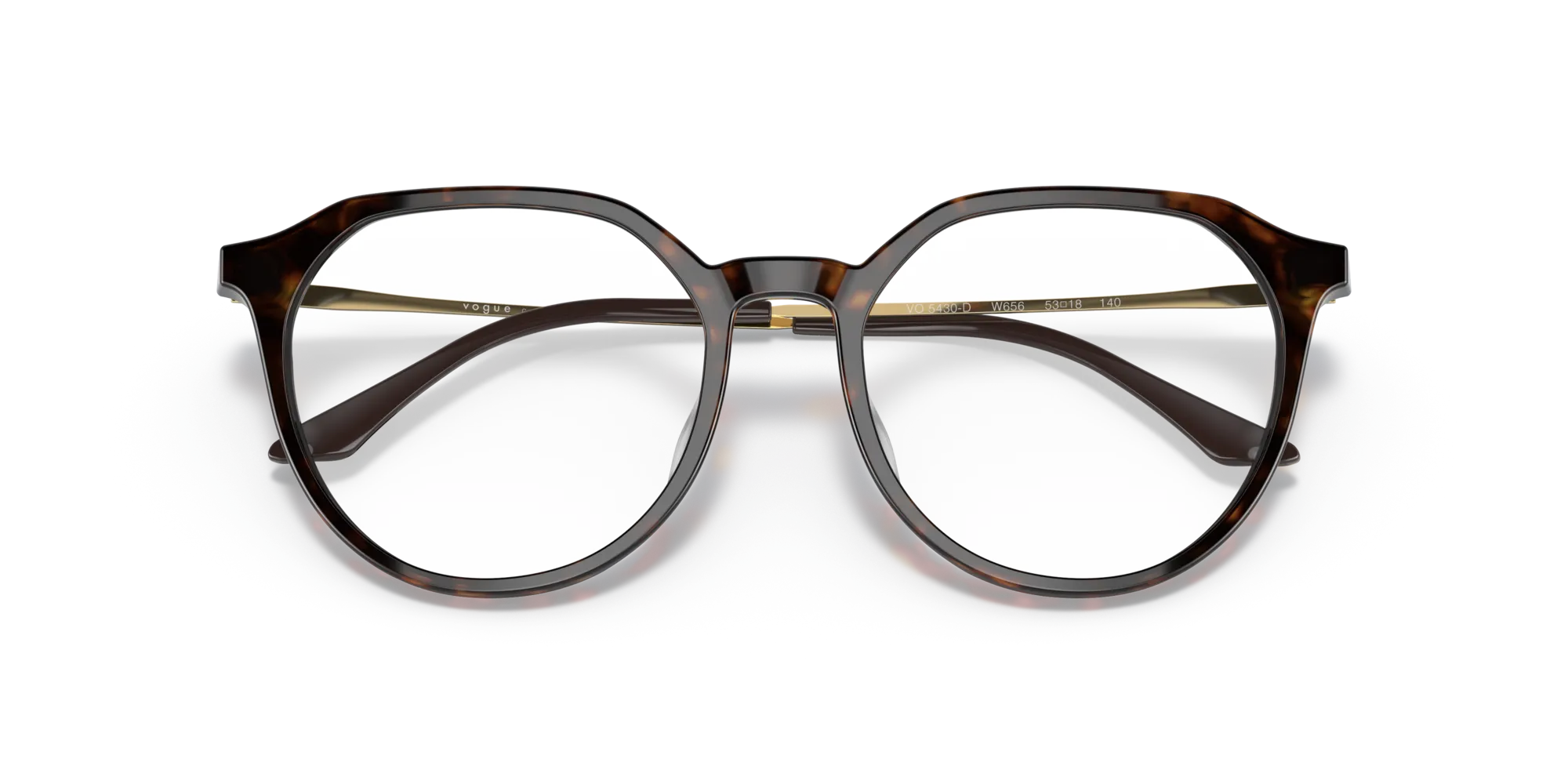 VOGUE EYEWEAR VO5430D W656 Montature da vista Acetato Marrone Geometrica Normale - immagine 2