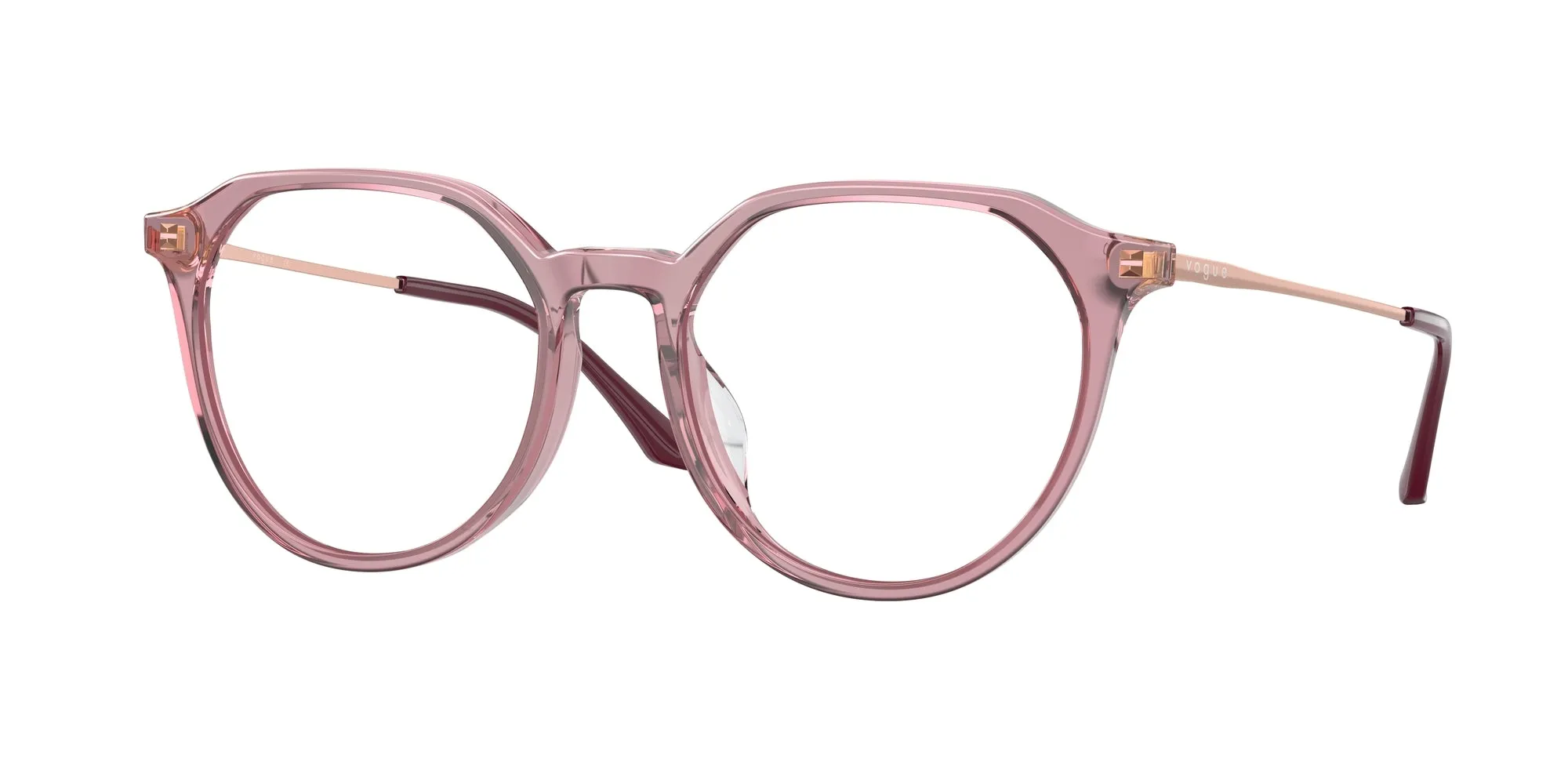 VOGUE EYEWEAR VO5430D 2798 Montature da vista Acetato Viola Geometrica Normale - immagine 1