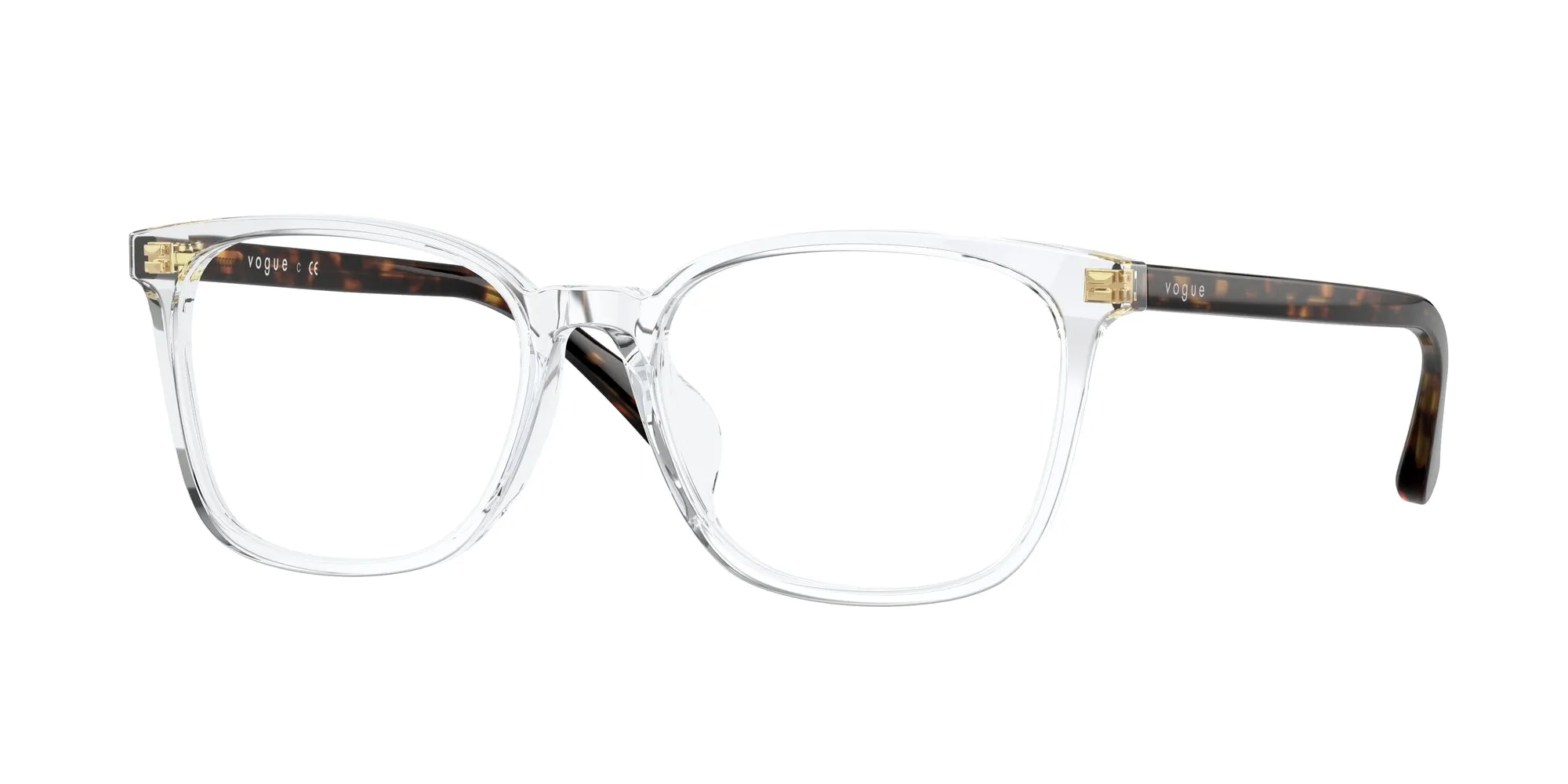 VOGUE EYEWEAR VO5399D W745 Montature da vista Acetato Trasparente Squadrata Normale - immagine 1