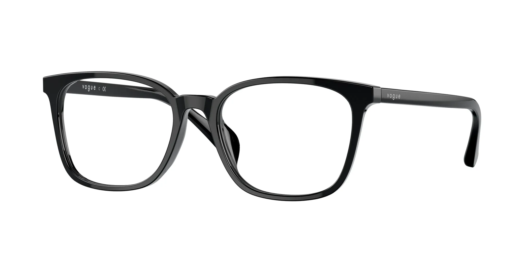 VOGUE EYEWEAR VO5399D W44 Montature da vista Acetato Nero Squadrata Normale - immagine 1
