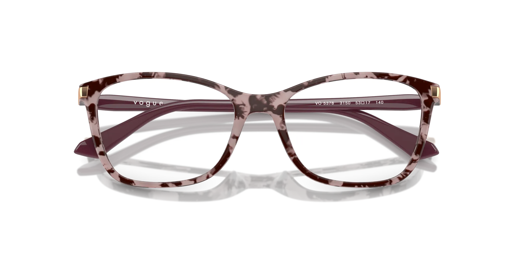 VOGUE EYEWEAR VO5378 3150 Montature da vista Iniettato Tartaruga Pillow Normale - immagine 2
