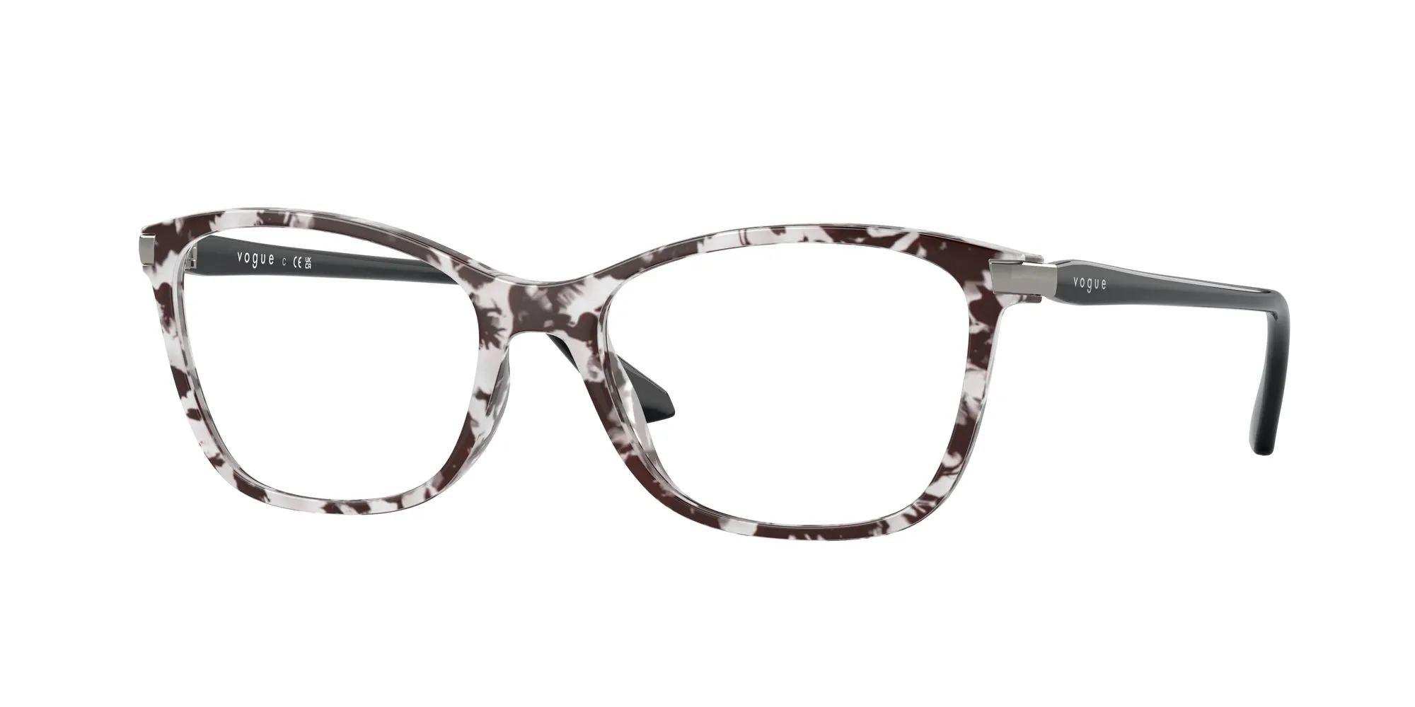 VOGUE EYEWEAR VO5378 3076 Montature da vista Iniettato Tartaruga Pillow Normale - immagine 1
