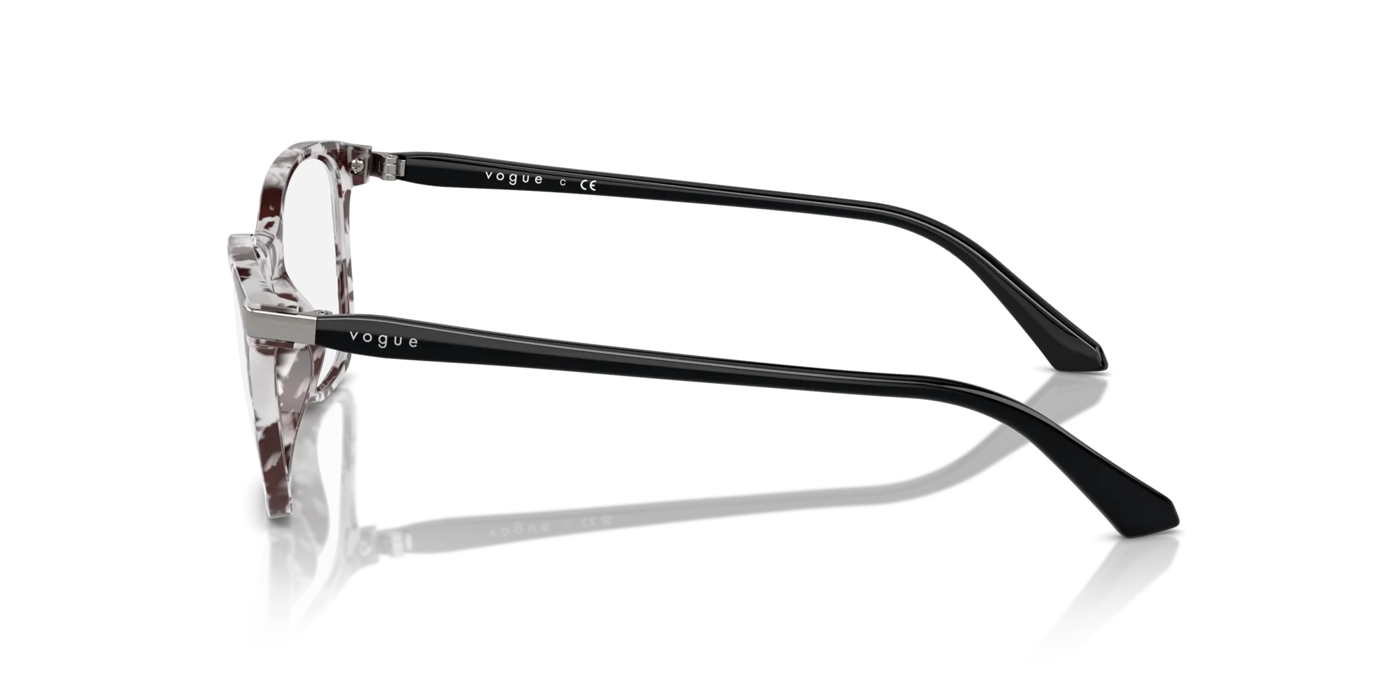 VOGUE EYEWEAR VO5378 3076 Montature da vista Iniettato Tartaruga Pillow Normale - immagine 4