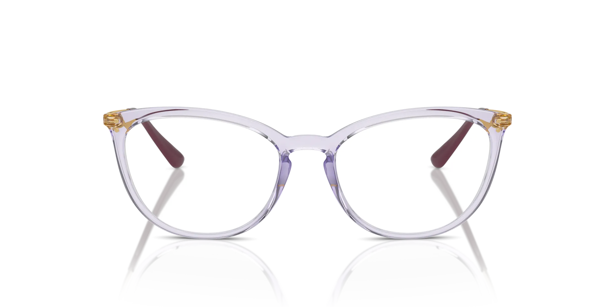 VOGUE EYEWEAR VO5276 2745 Montature da vista Iniettato Viola Cat Eye Normale - immagine 3