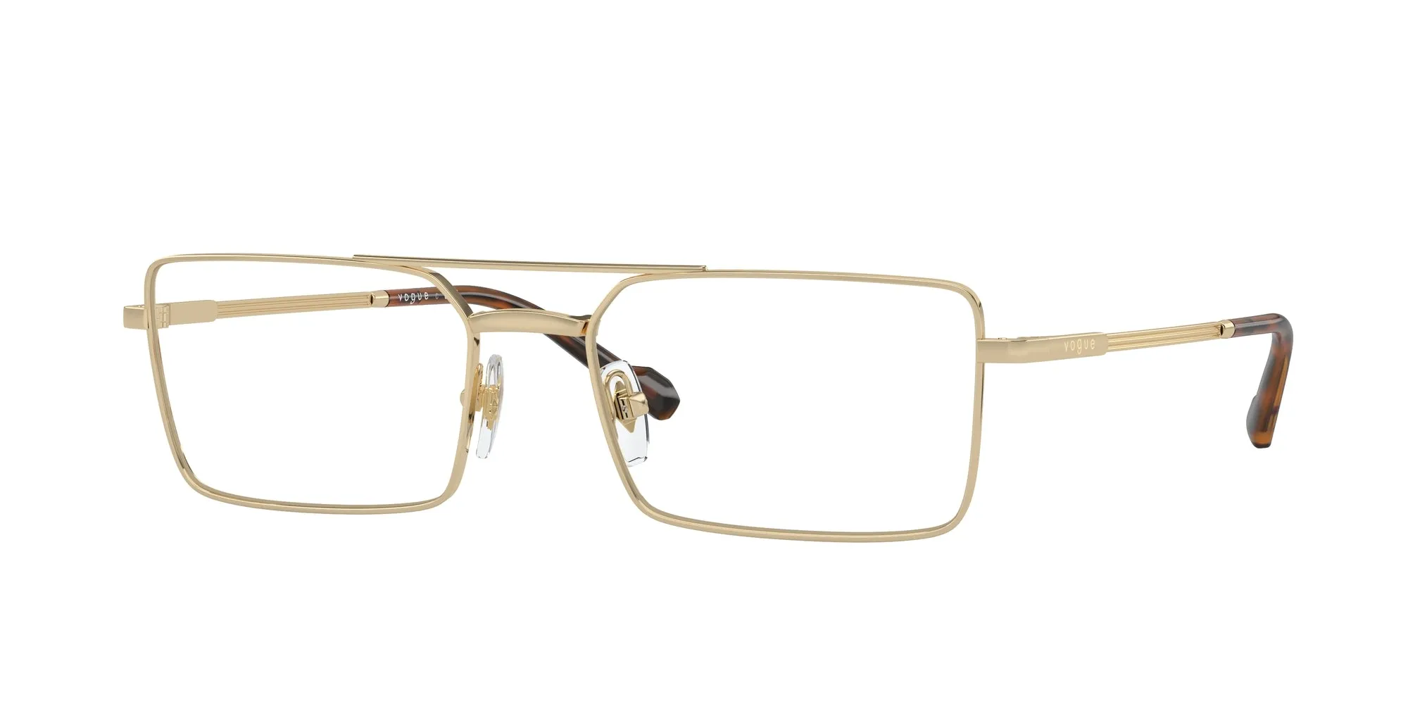VOGUE EYEWEAR VO4310 848 Montature da vista Metallo Oro Squadrata Normale - immagine 1