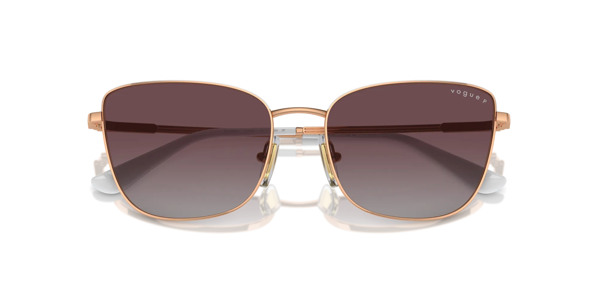 VOGUE EYEWEAR VO4308S 515262 Occhiali da sole Metallo Oro Grigio Farfalla Polarizzata Sfumato - immagine 2
