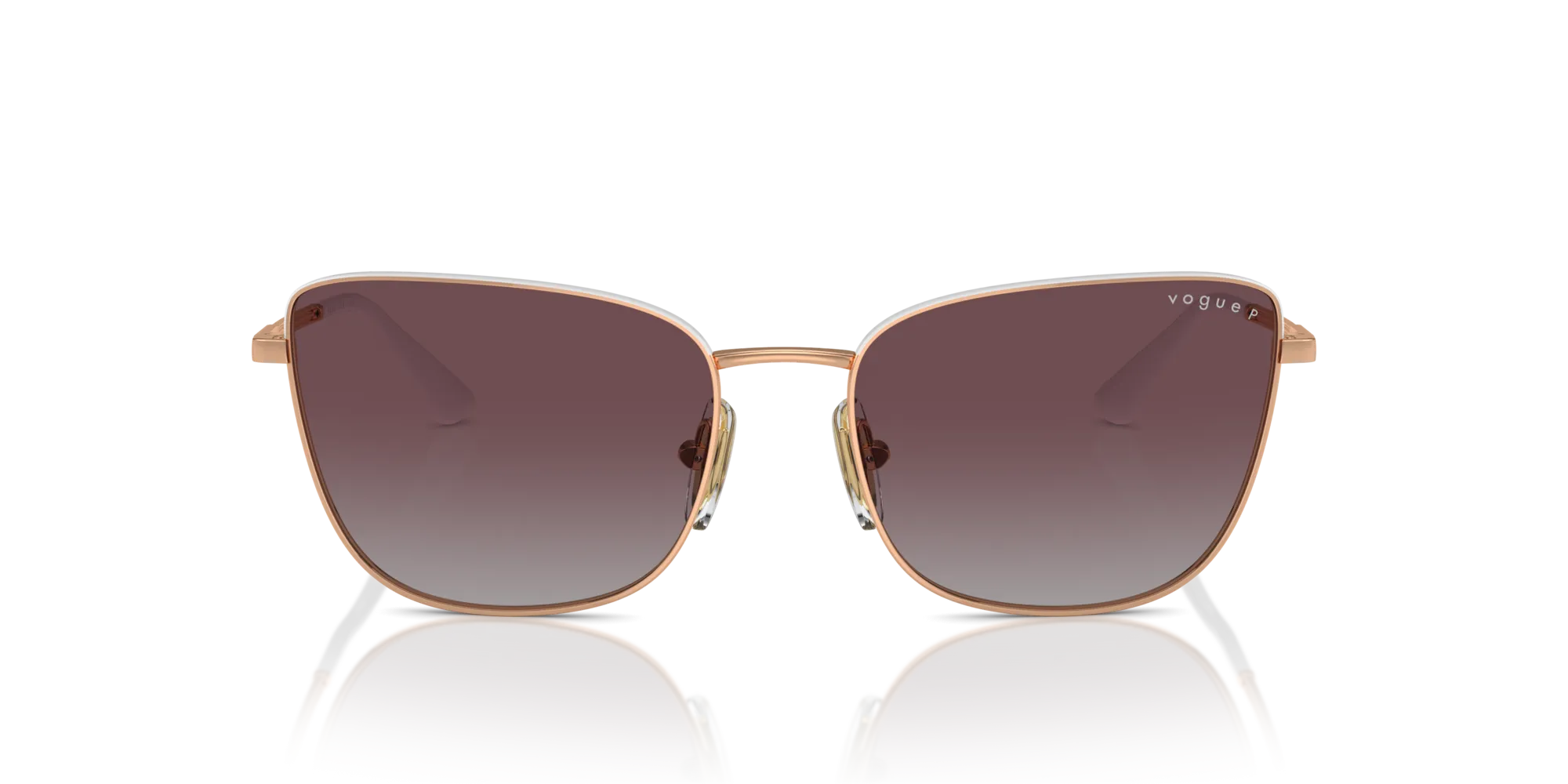 VOGUE EYEWEAR VO4308S 515262 Occhiali da sole Metallo Oro Grigio Farfalla Polarizzata Sfumato - immagine 3