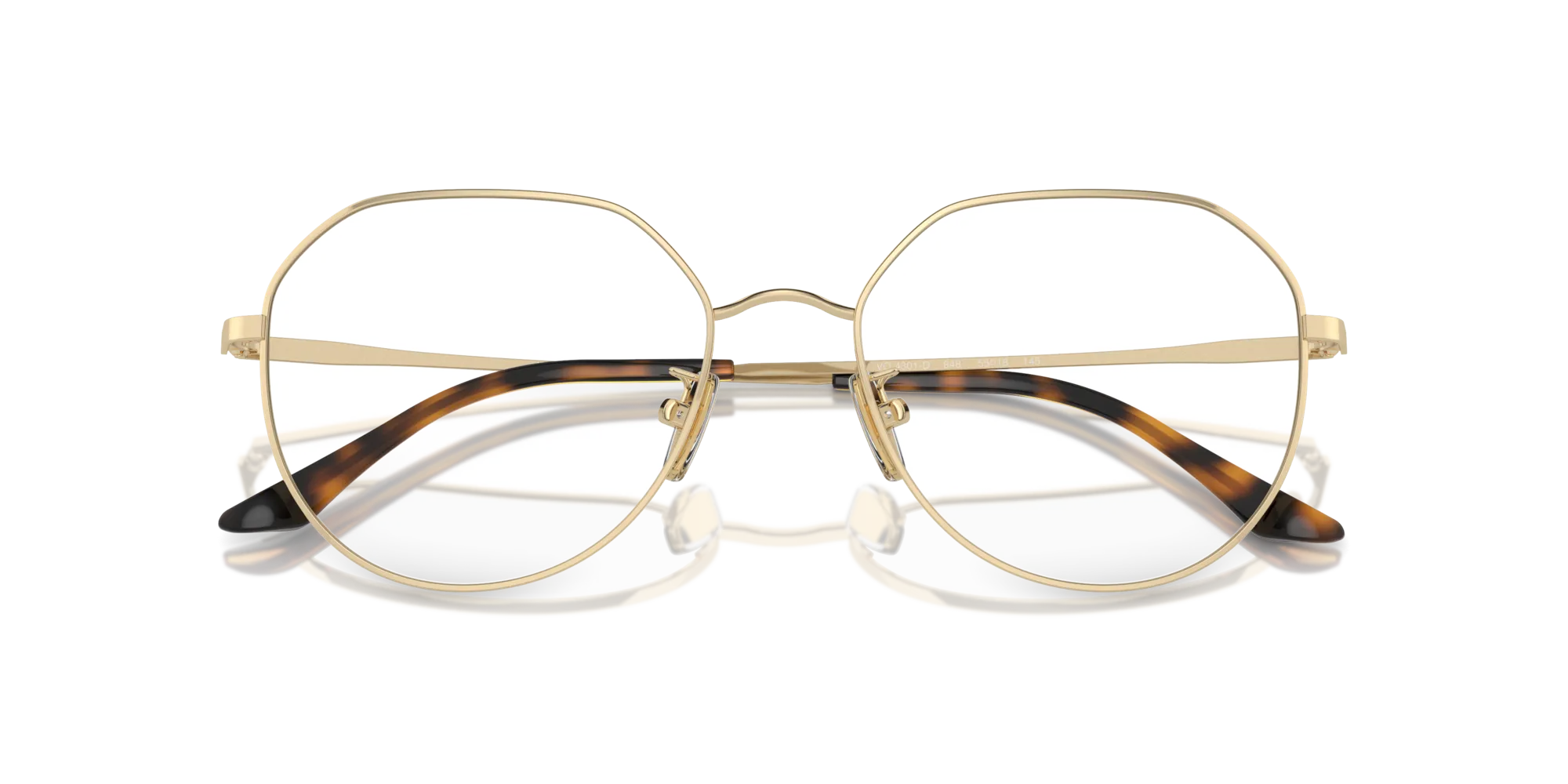 VOGUE EYEWEAR VO4301D 848 Montature da vista Metallo Oro Geometrica Normale - immagine 2