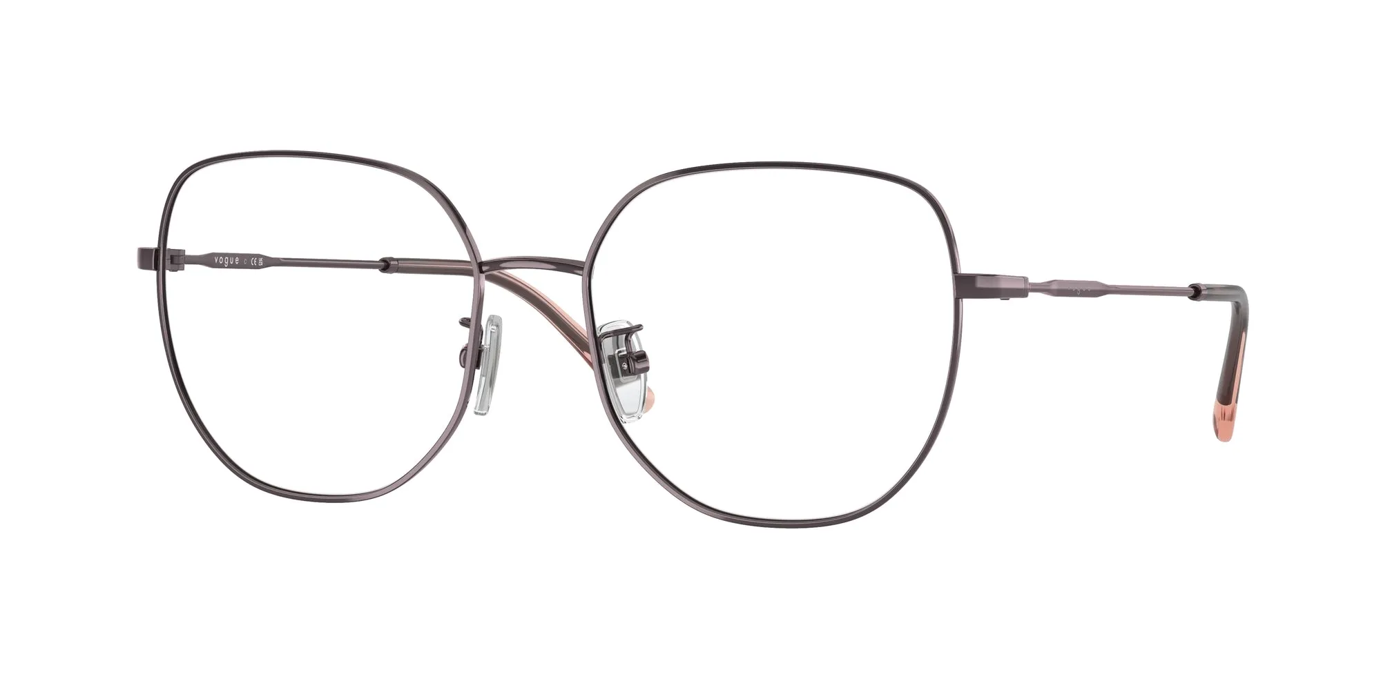 VOGUE EYEWEAR VO4296D 5149 Montature da vista Metallo Viola Geometrica Normale - immagine 1