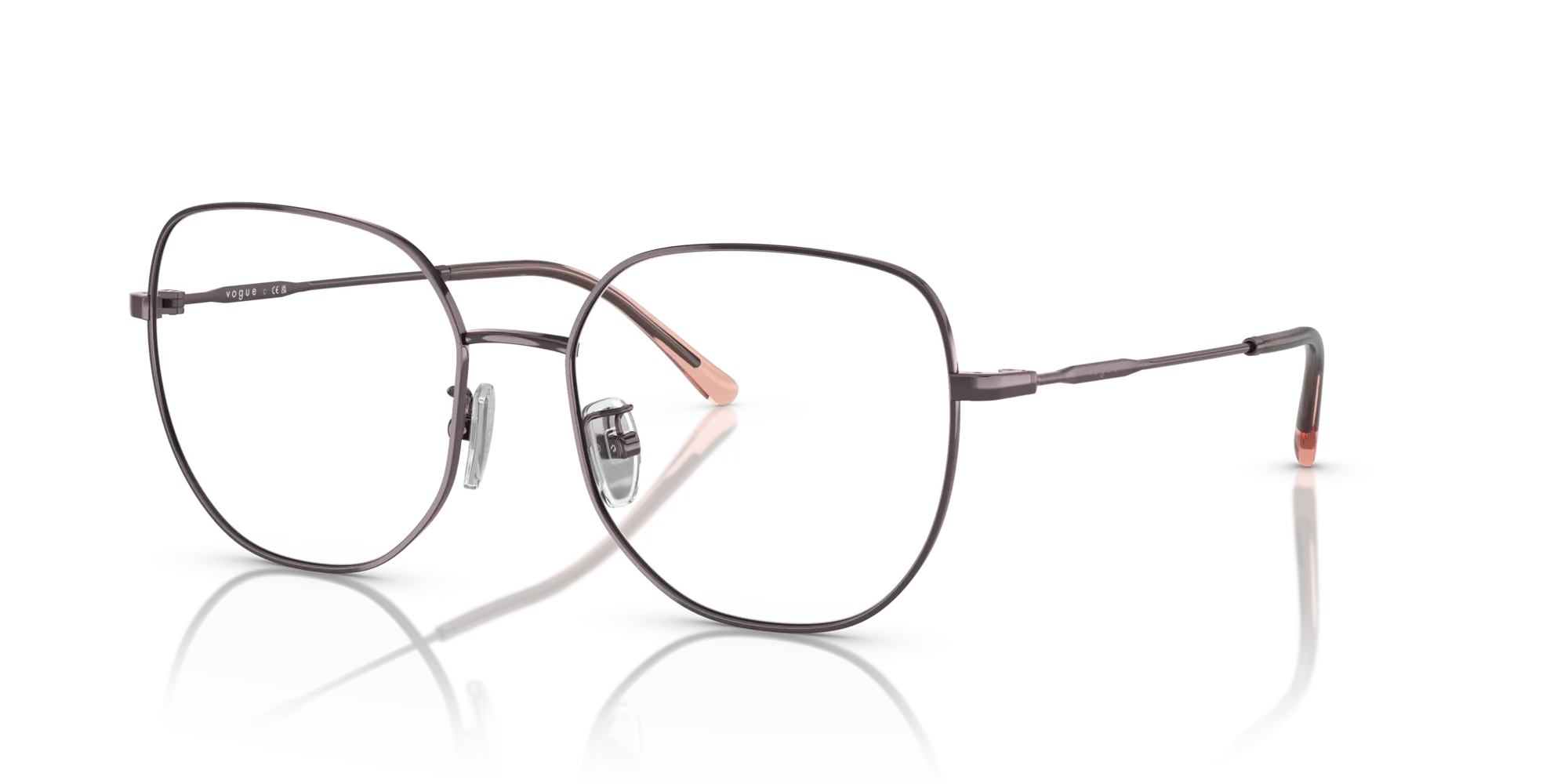 VOGUE EYEWEAR VO4296D 5149 Montature da vista Metallo Viola Geometrica Normale - immagine 4