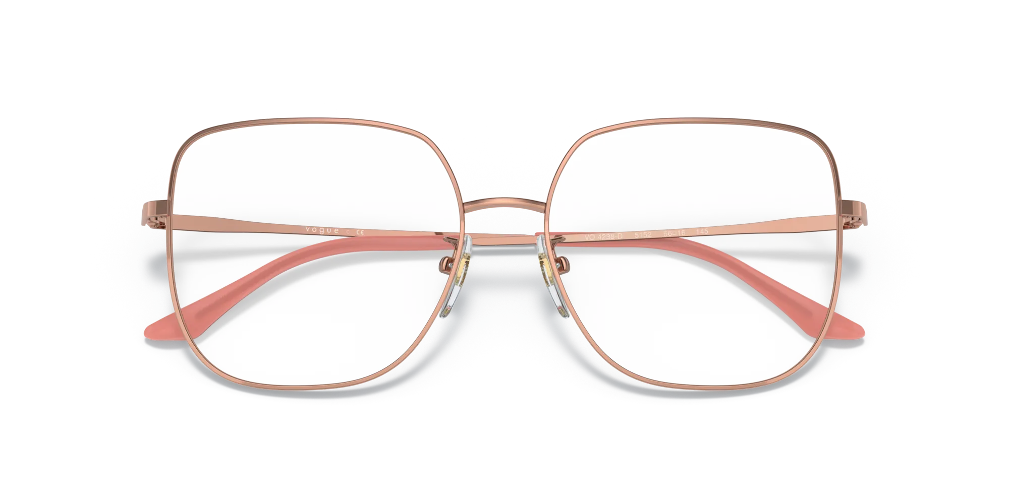 VOGUE EYEWEAR VO4238D 5152 Montature da vista Metallo Oro Geometrica Normale - immagine 2