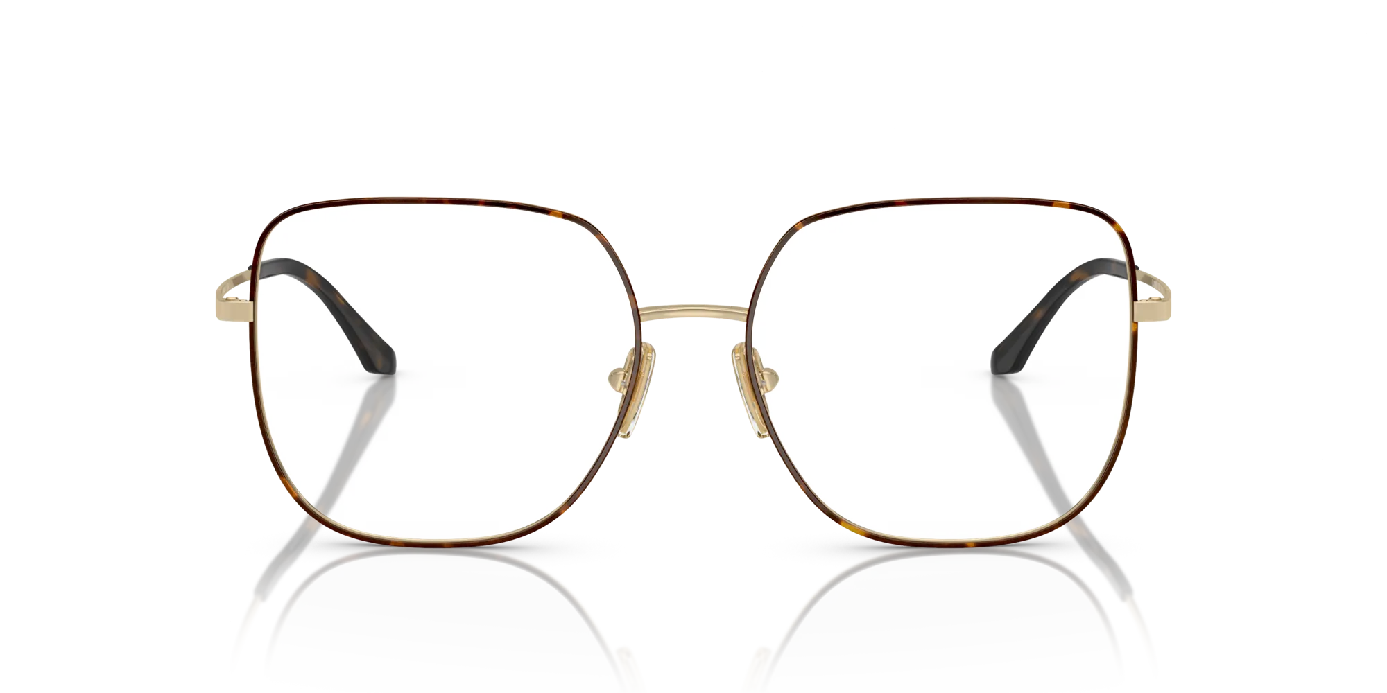 VOGUE EYEWEAR VO4238D 5078 Montature da vista Metallo Marrone Geometrica Normale - immagine 3