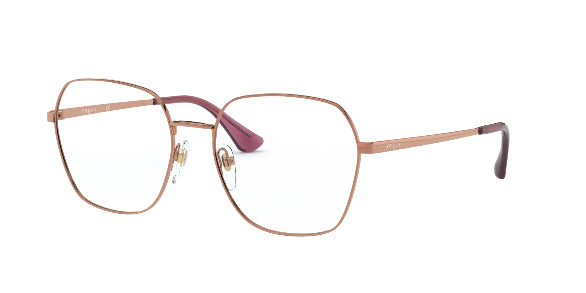 VOGUE EYEWEAR VO4170D 5075 Montature da vista Metallo Oro Squadrata Normale - immagine 1