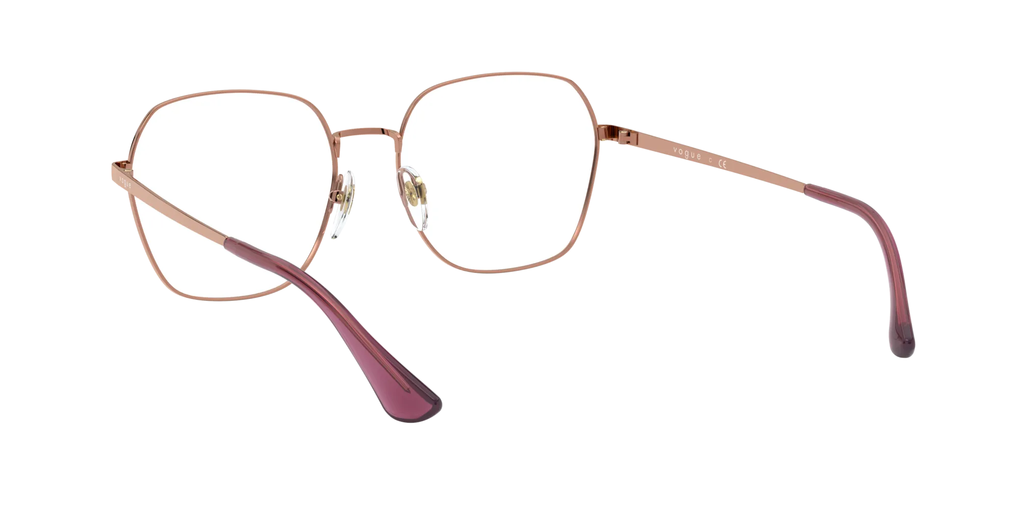 VOGUE EYEWEAR VO4170D 5075 Montature da vista Metallo Oro Squadrata Normale - immagine 4