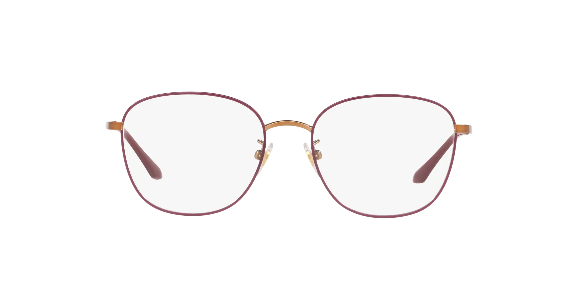 VOGUE EYEWEAR VO4124D 5089 Montature da vista Metallo Rosso Squadrata Normale - immagine 2