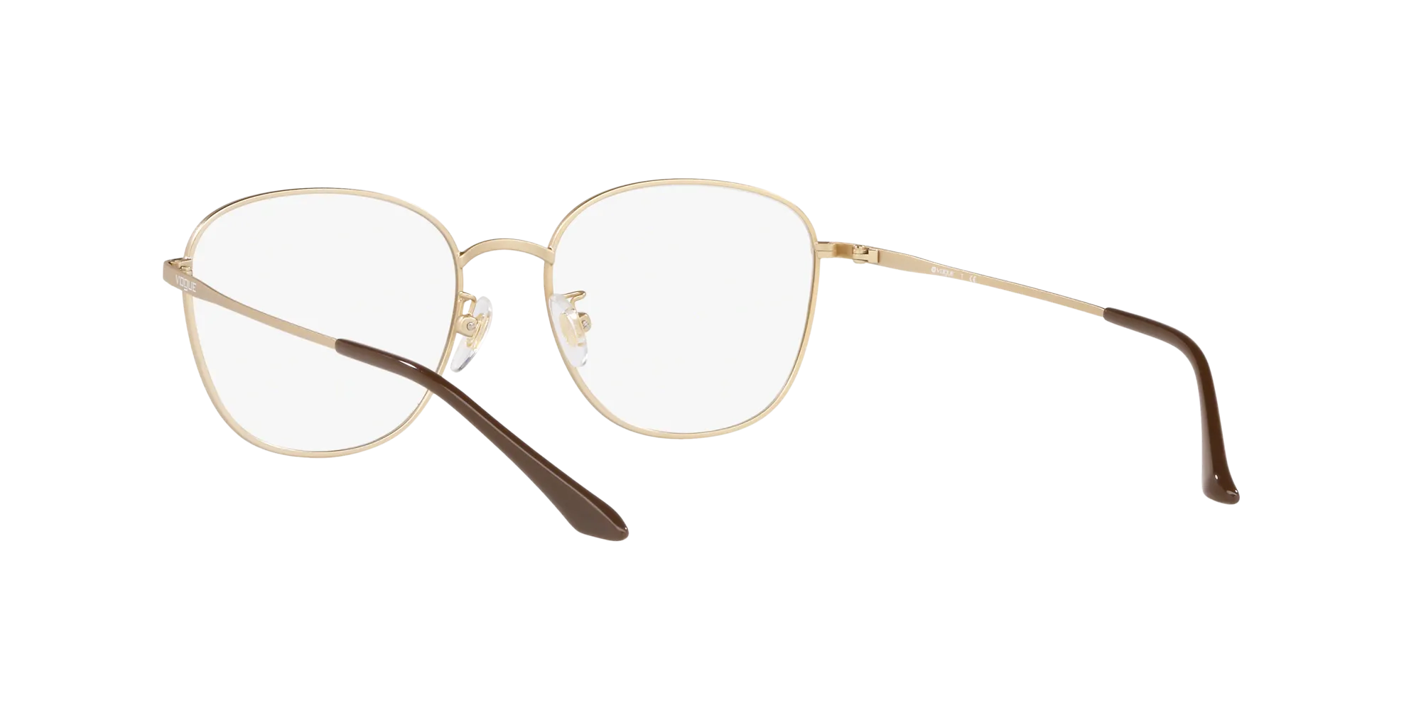 VOGUE EYEWEAR VO4124D 5078 Montature da vista Metallo Marrone Squadrata Normale - immagine 4