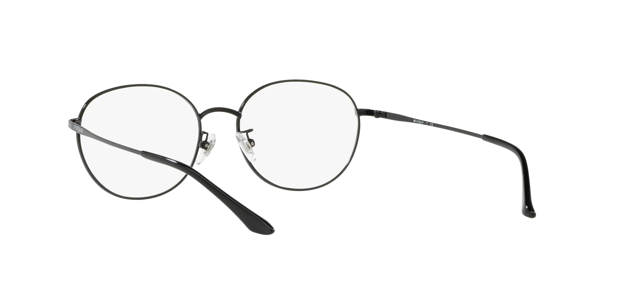 VOGUE EYEWEAR VO4116D 352 Montature da vista Metallo Nero Rotonda Normale - immagine 4