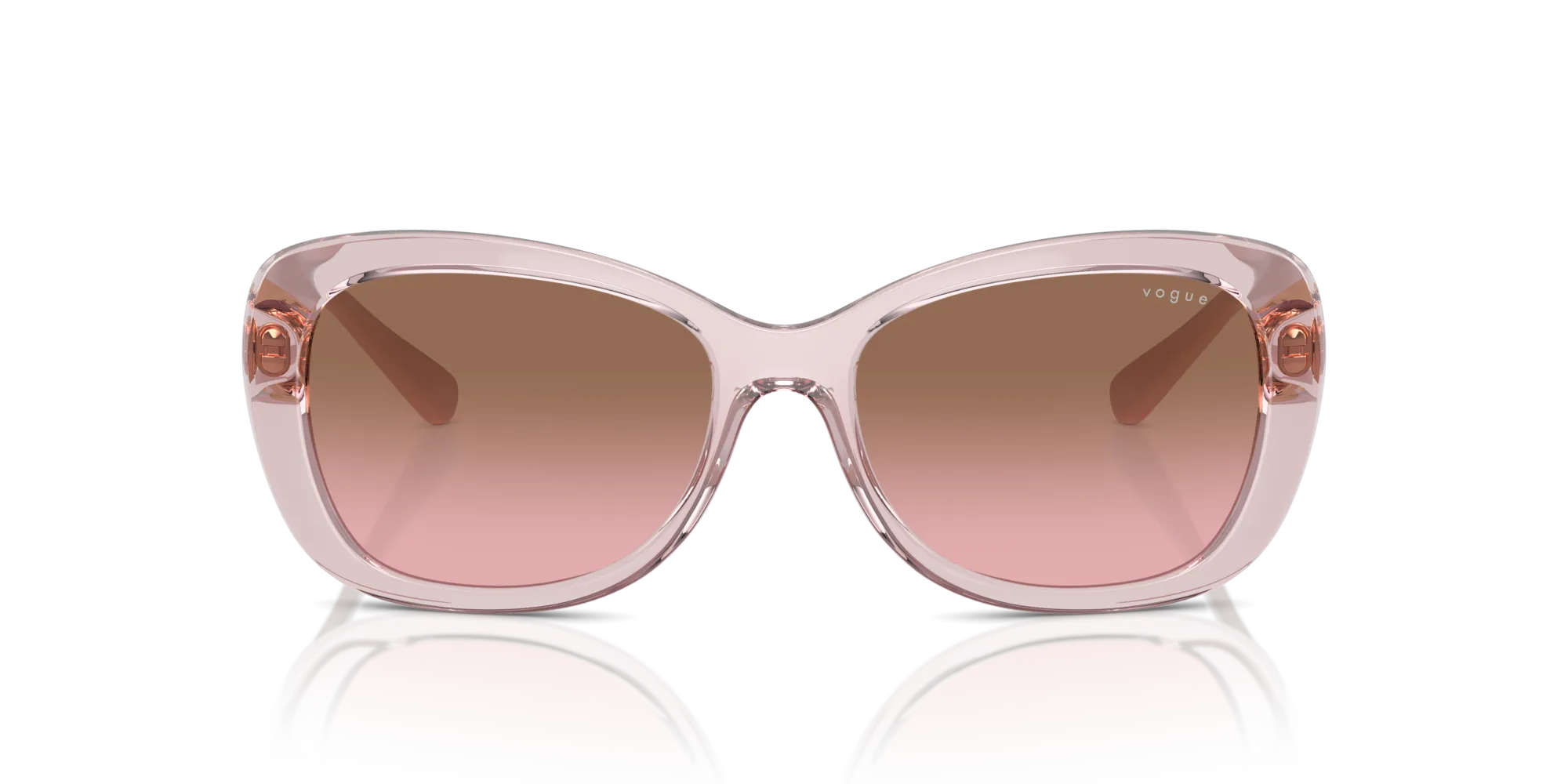 VOGUE EYEWEAR VO2943SB 294214 Occhiali da sole Iniettato Rosa Rosa Farfalla Normale Sfumato - immagine 3