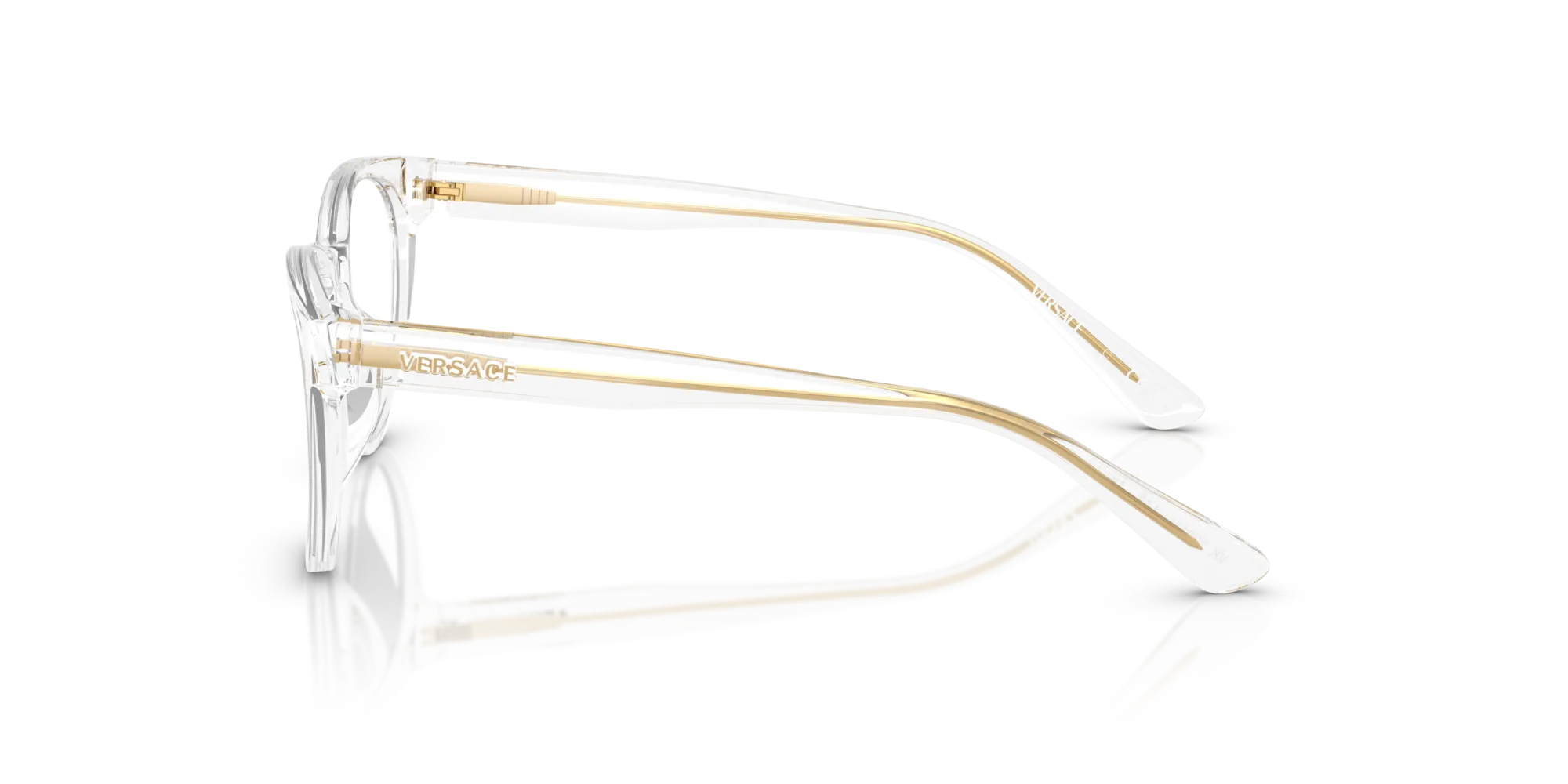 Versace VK3321U 148 Montature da vista Acetato Trasparente Pantos Normale - immagine 4