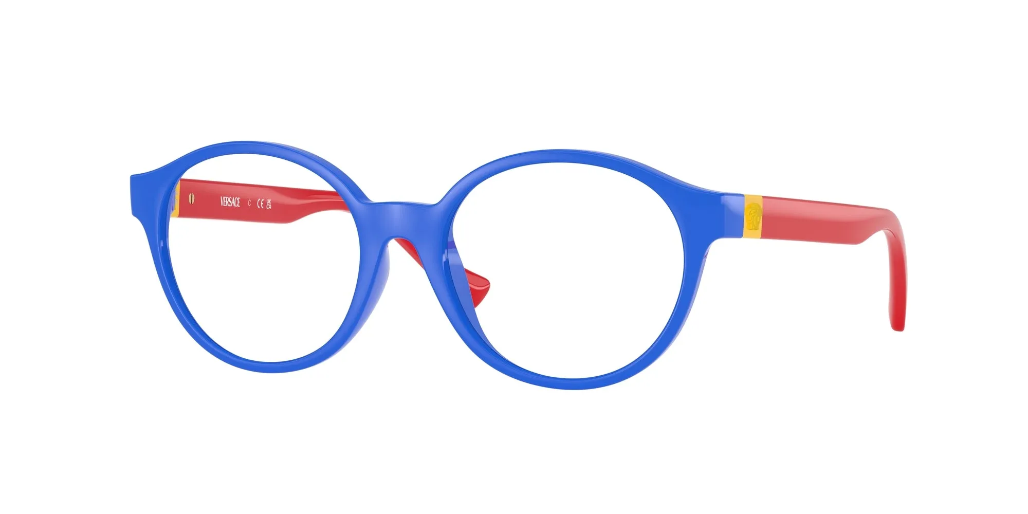 Versace VK3007U 5482 Montature da vista Iniettato Blu Pantos Normale - immagine 1